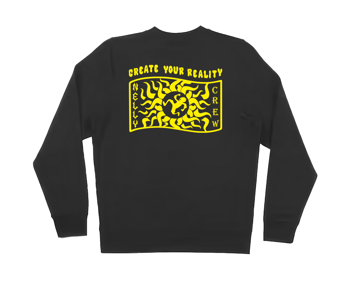 Nelly Crew CrewNeck (Back & Front)