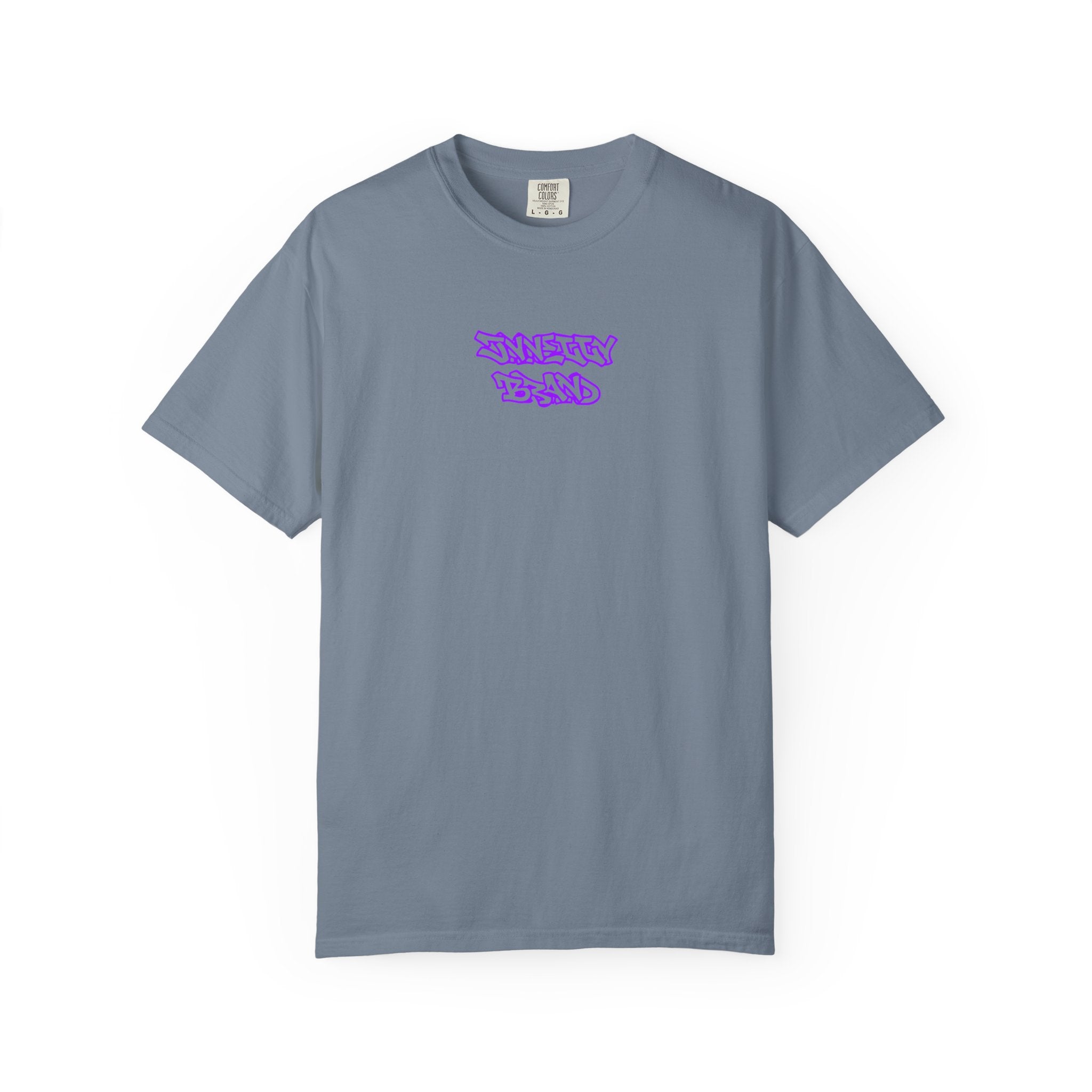 Graffiti Design Tee- Purple