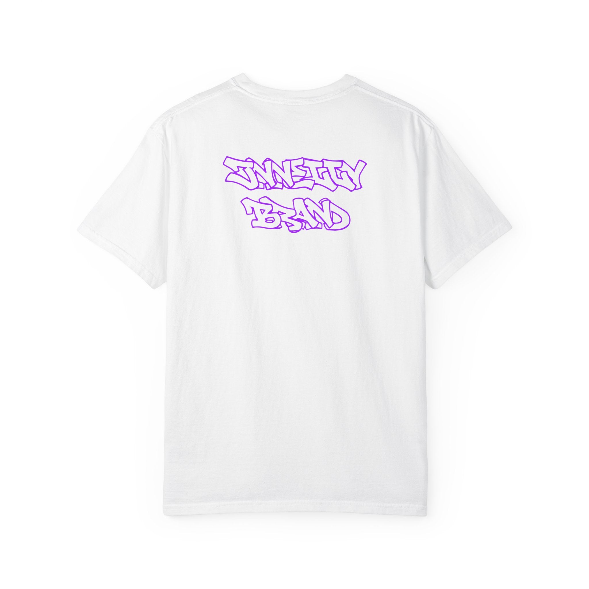 Graffiti Design Tee- Purple
