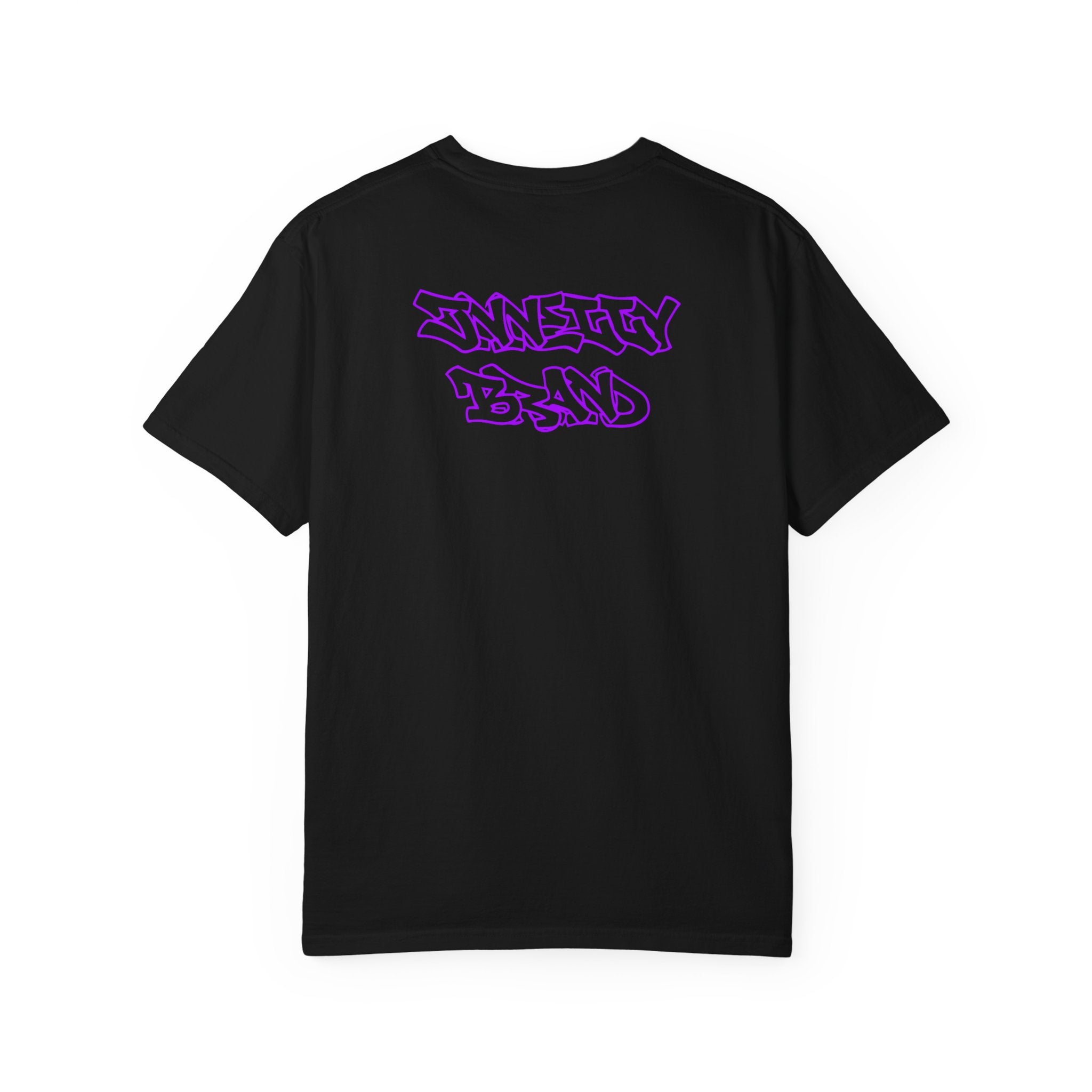 Graffiti Design Tee- Purple