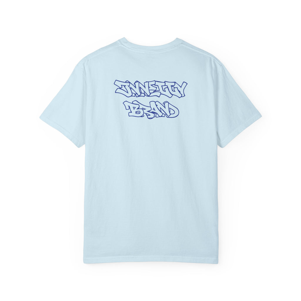 Graffiti Design Tee - Blue