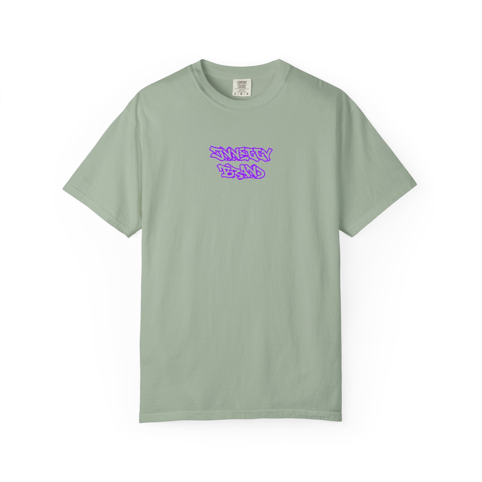 Graffiti Design Tee- Purple