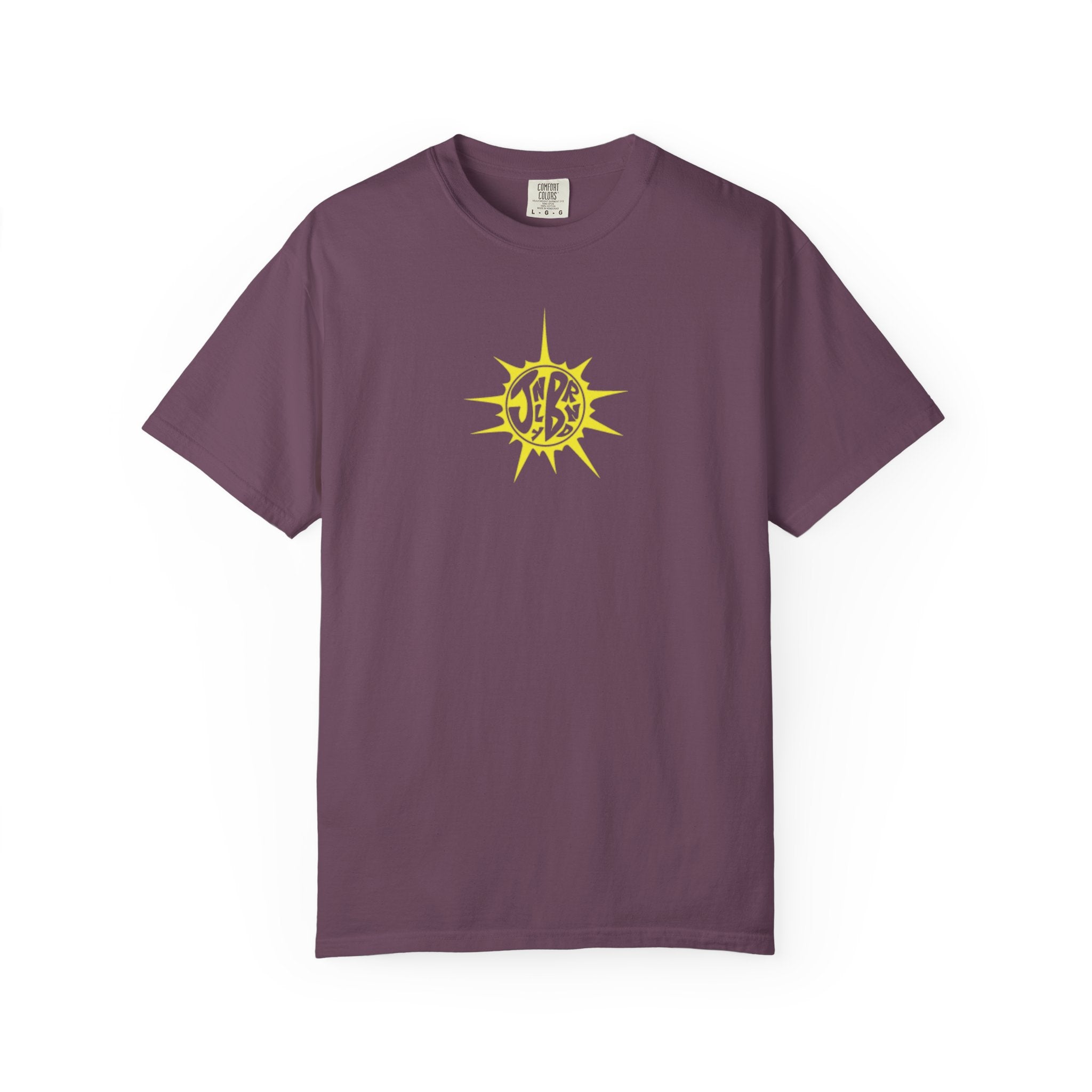 Sun Design Tee - Yellow (Front Only)