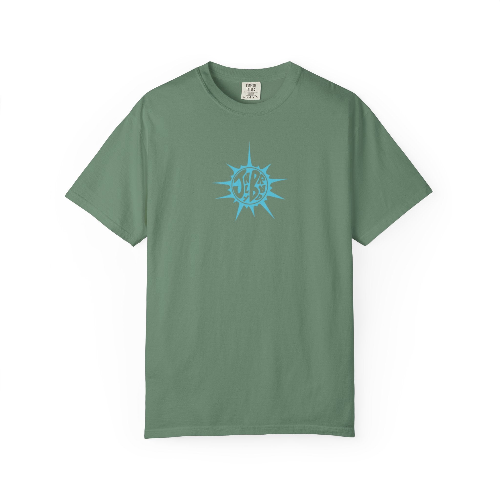 Sun Design Tee - Sky Blue (Front Only)
