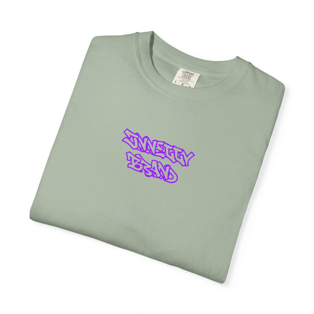 Graffiti Design Tee- Purple
