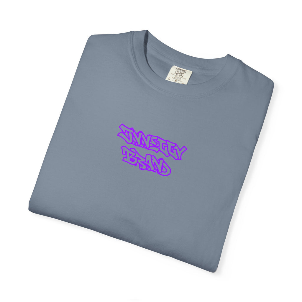 Graffiti Design Tee- Purple