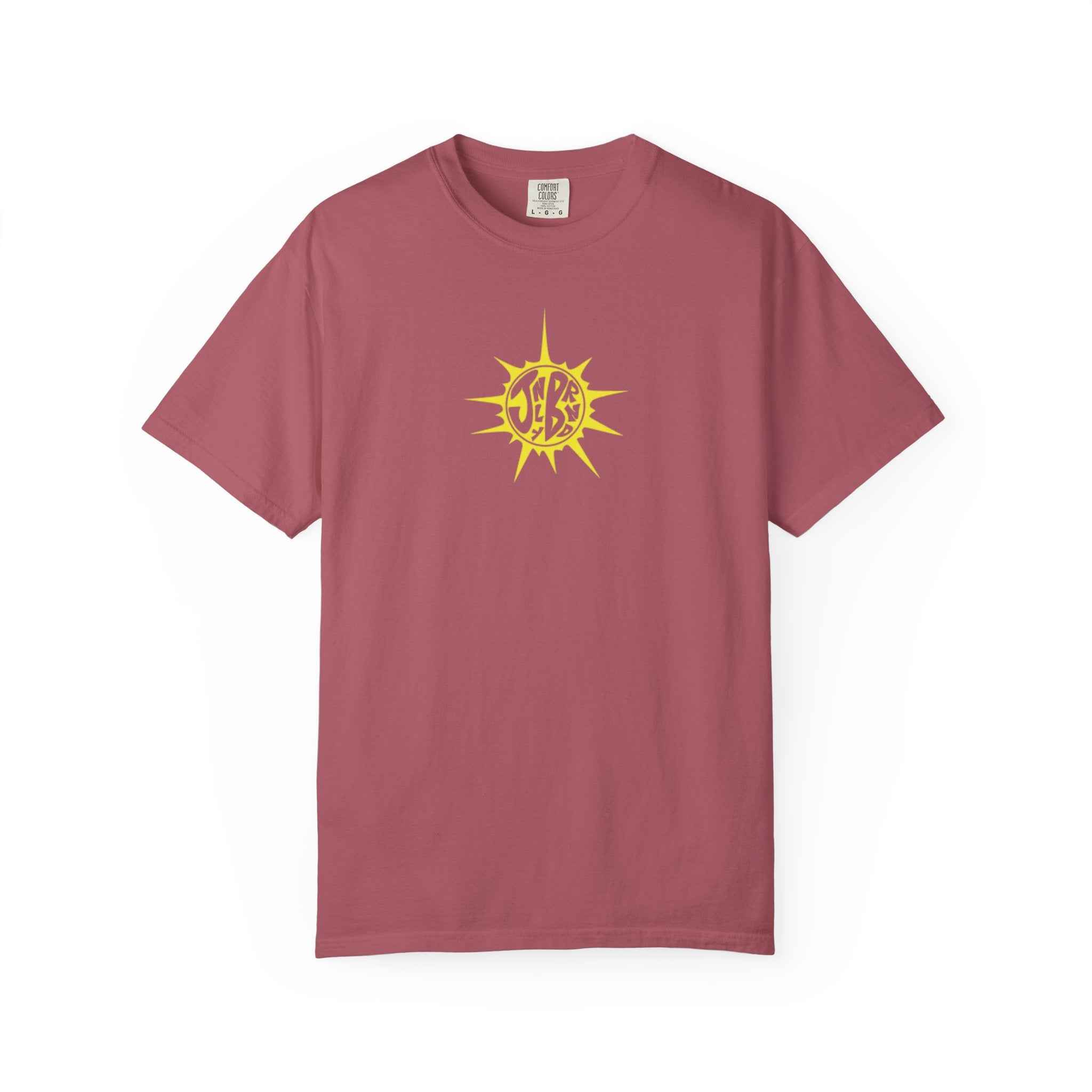 Sun Design Tee - Yellow (Front Only)