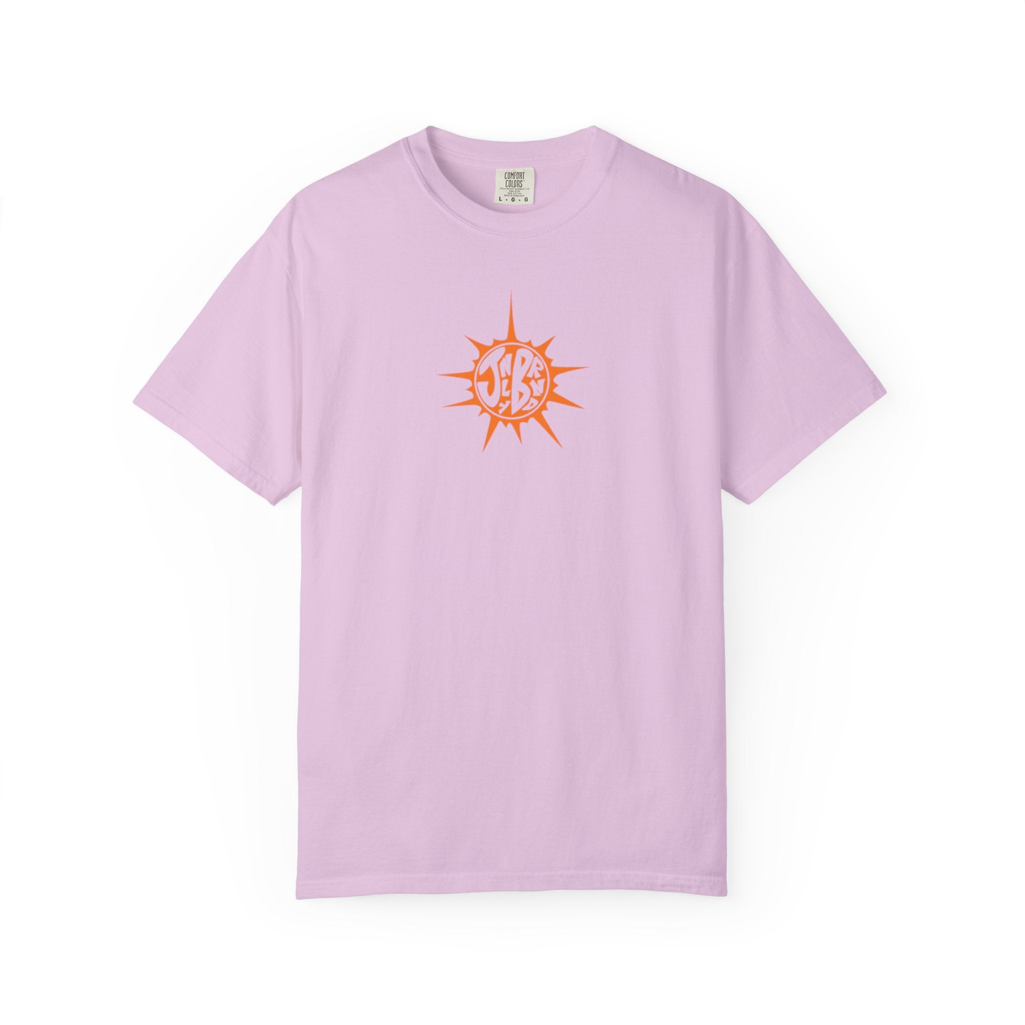 Sun Design Tee - Orange (Front Only)