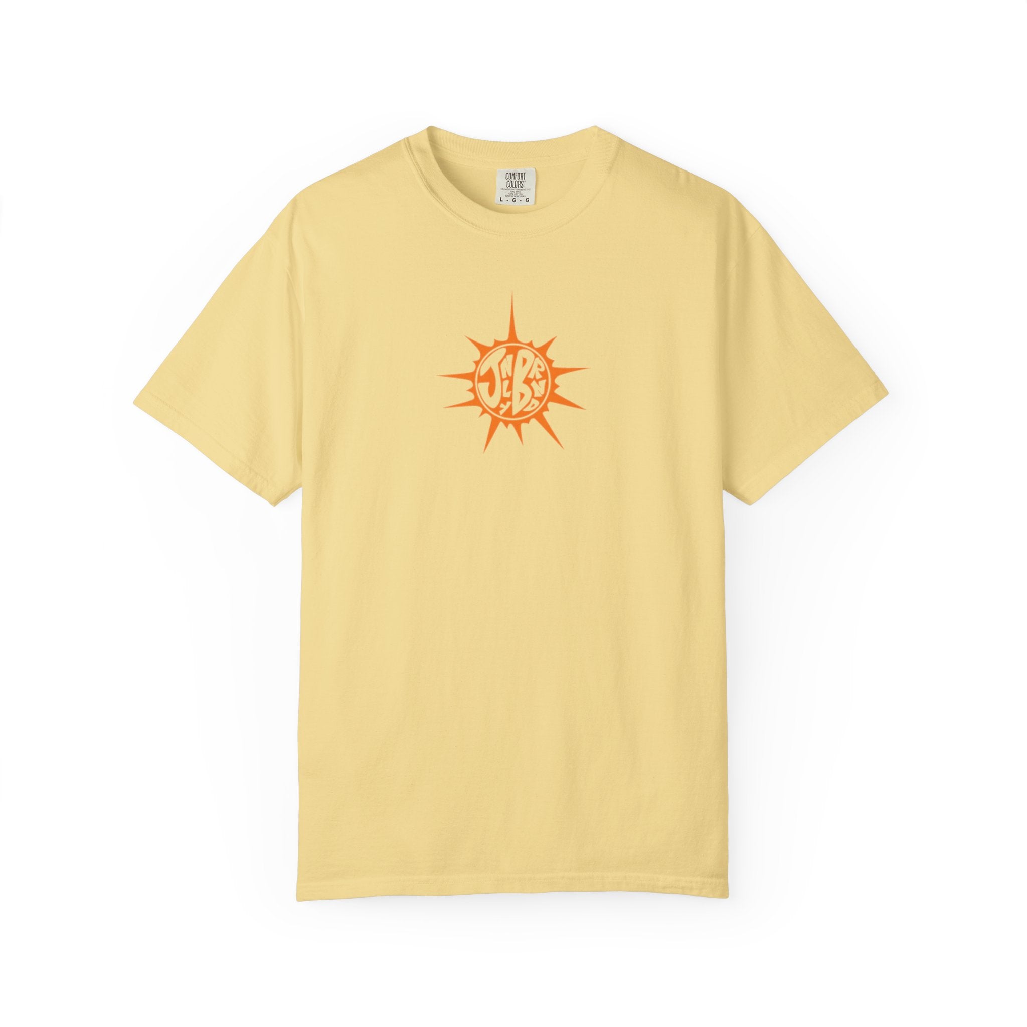 Sun Design Tee - Orange (Front Only)
