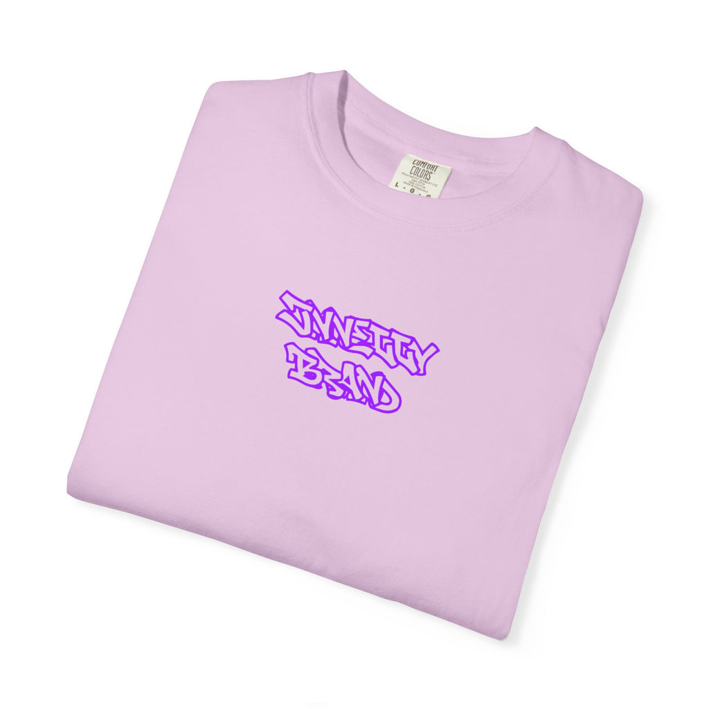 Graffiti Design Tee- Purple