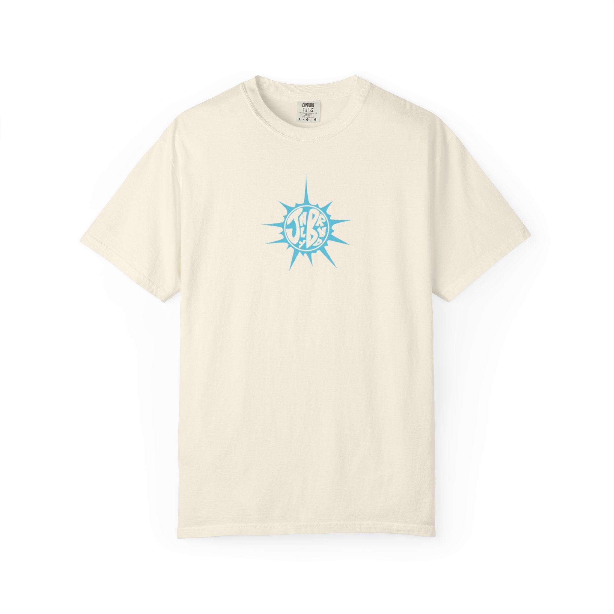 Sun Design Tee - Sky Blue (Front Only)