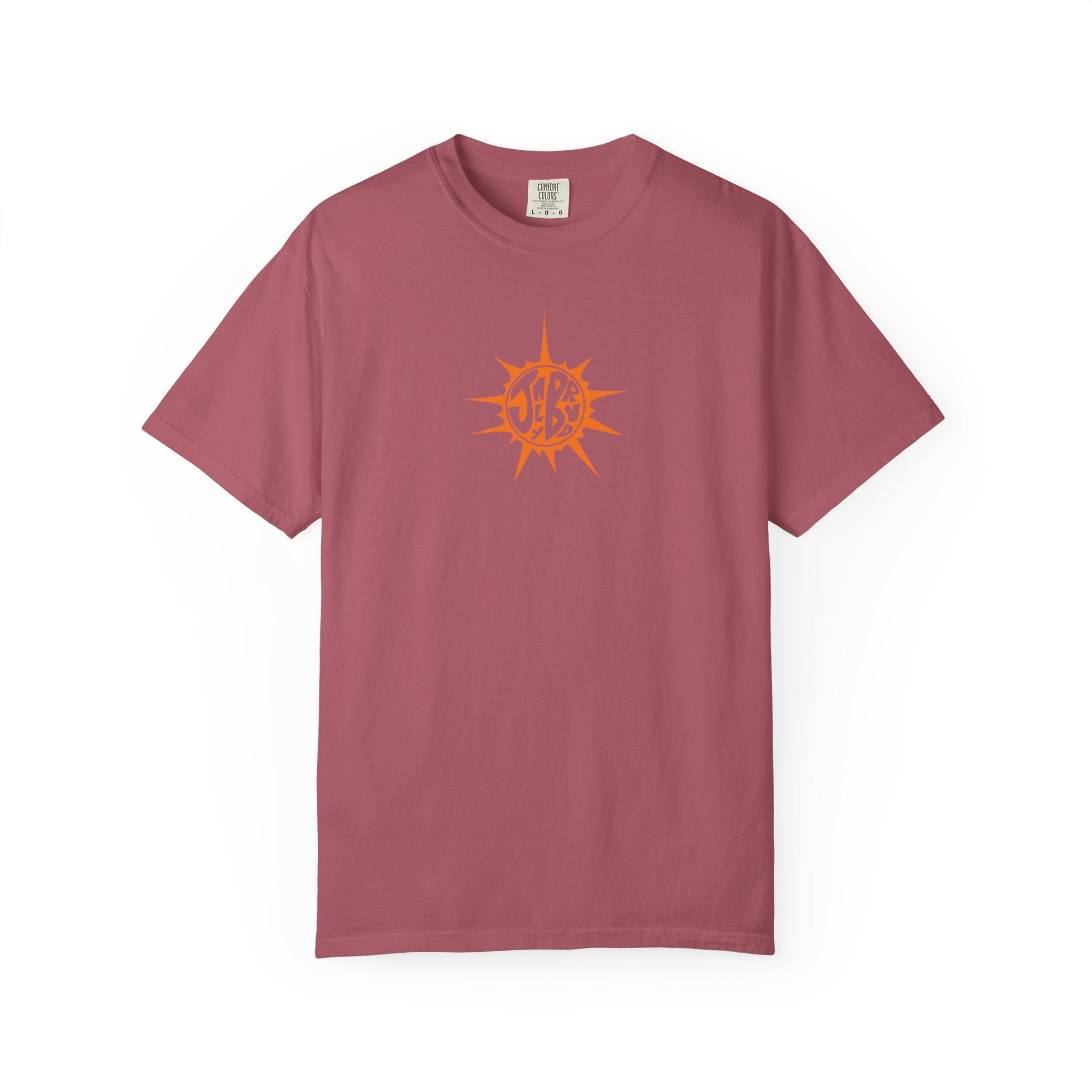 Sun Design Tee - Orange (Front Only)