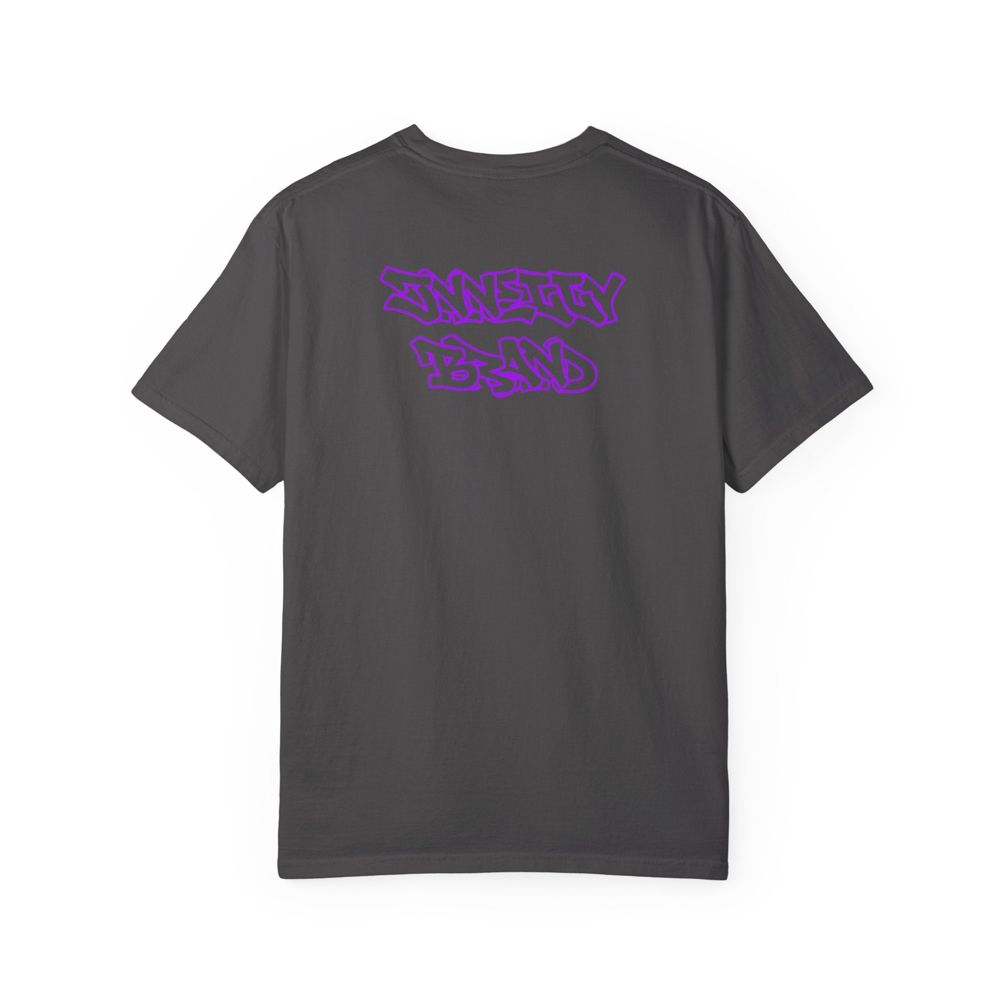 Graffiti Design Tee- Purple