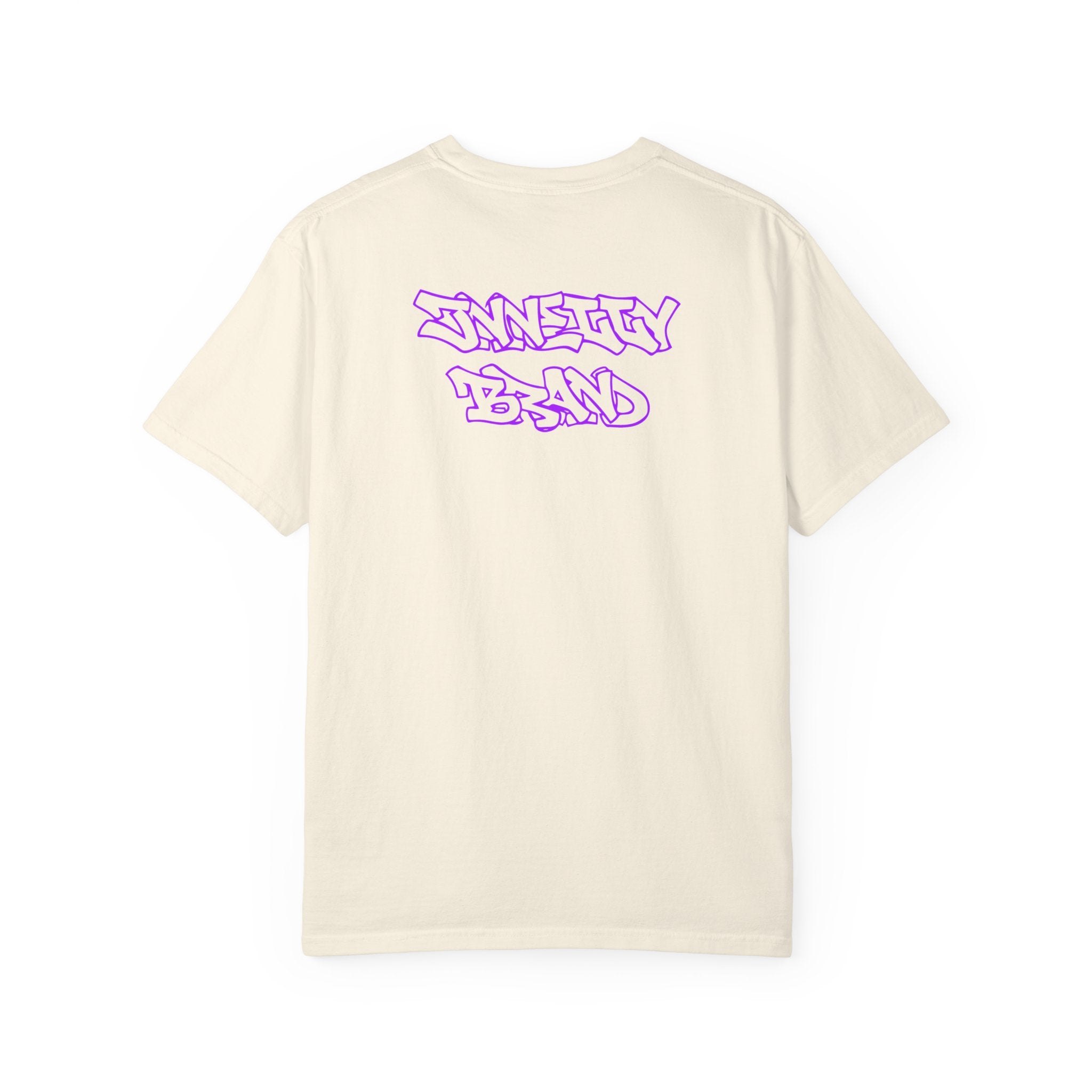 Graffiti Design Tee- Purple