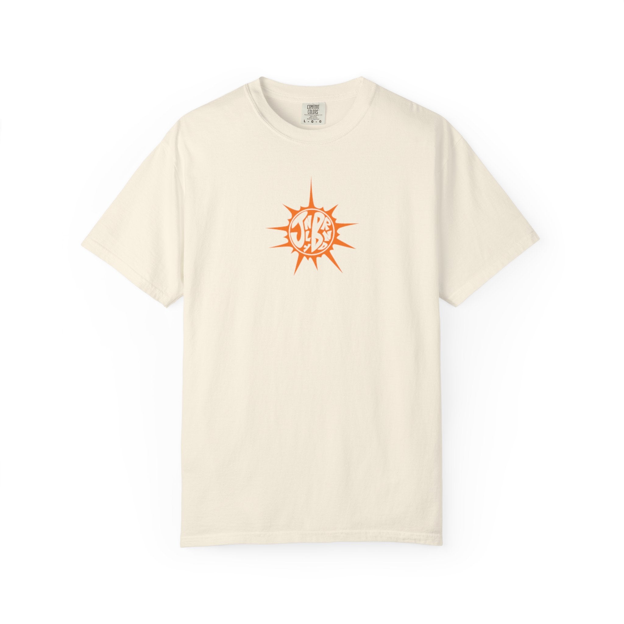 Sun Design Tee - Orange (Front Only)