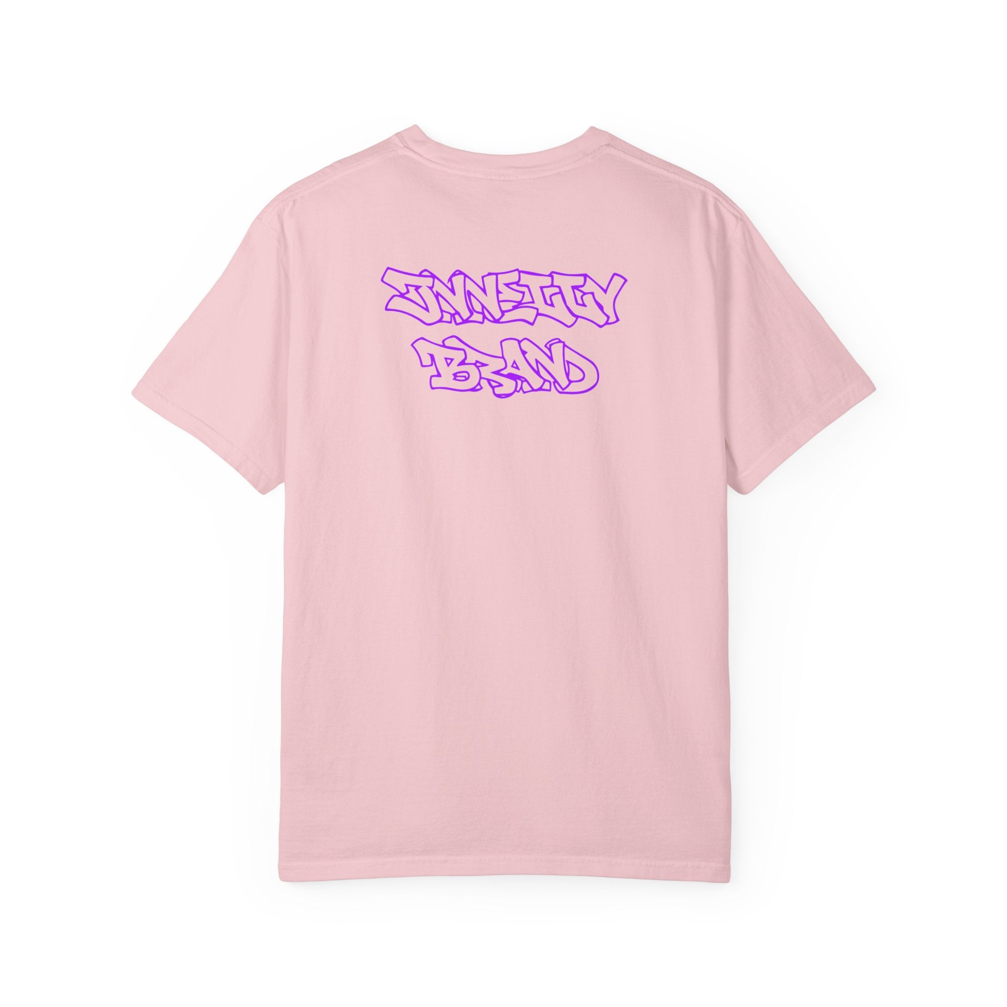 Graffiti Design Tee- Purple