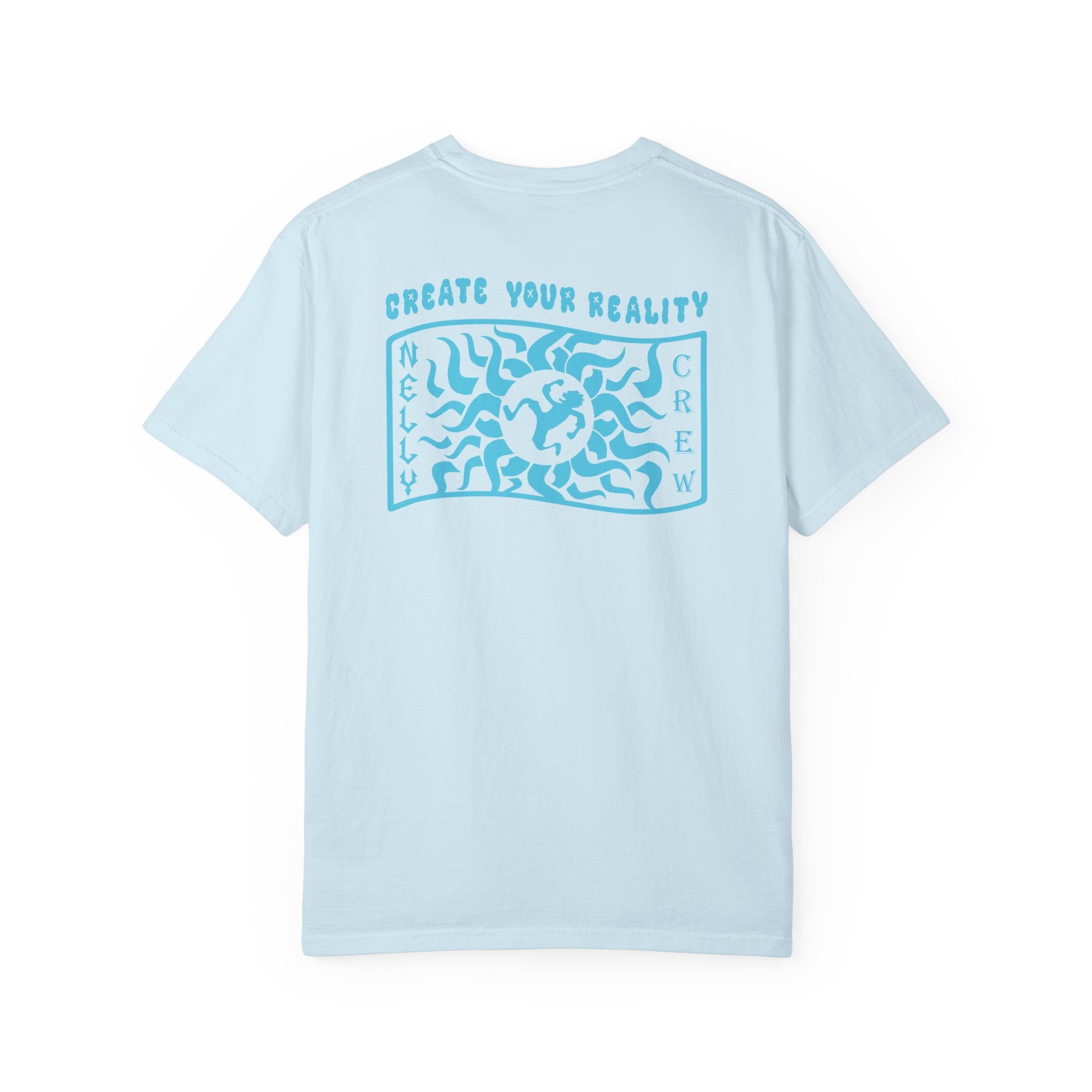 Nelly Crew Tee - Sky Blue