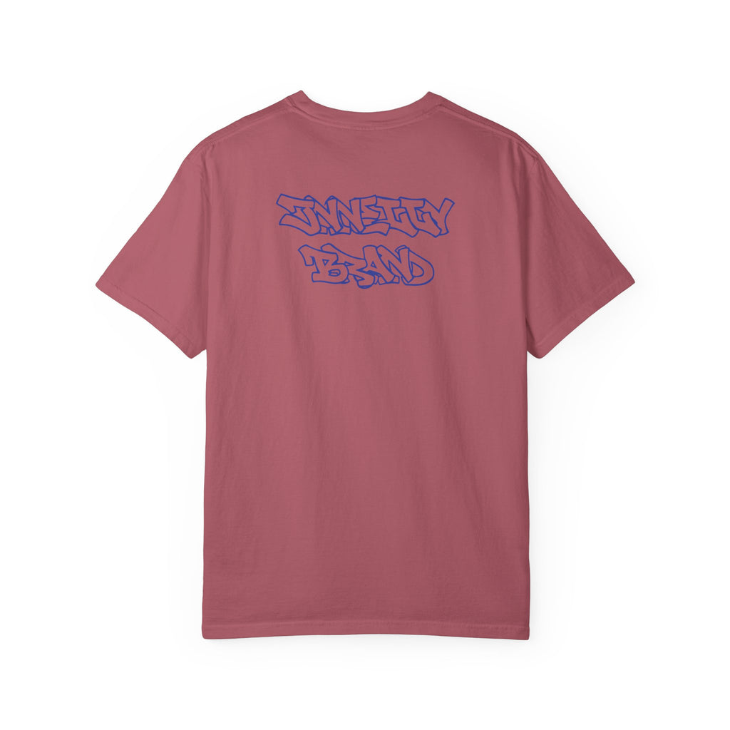 Graffiti Design Tee - Blue