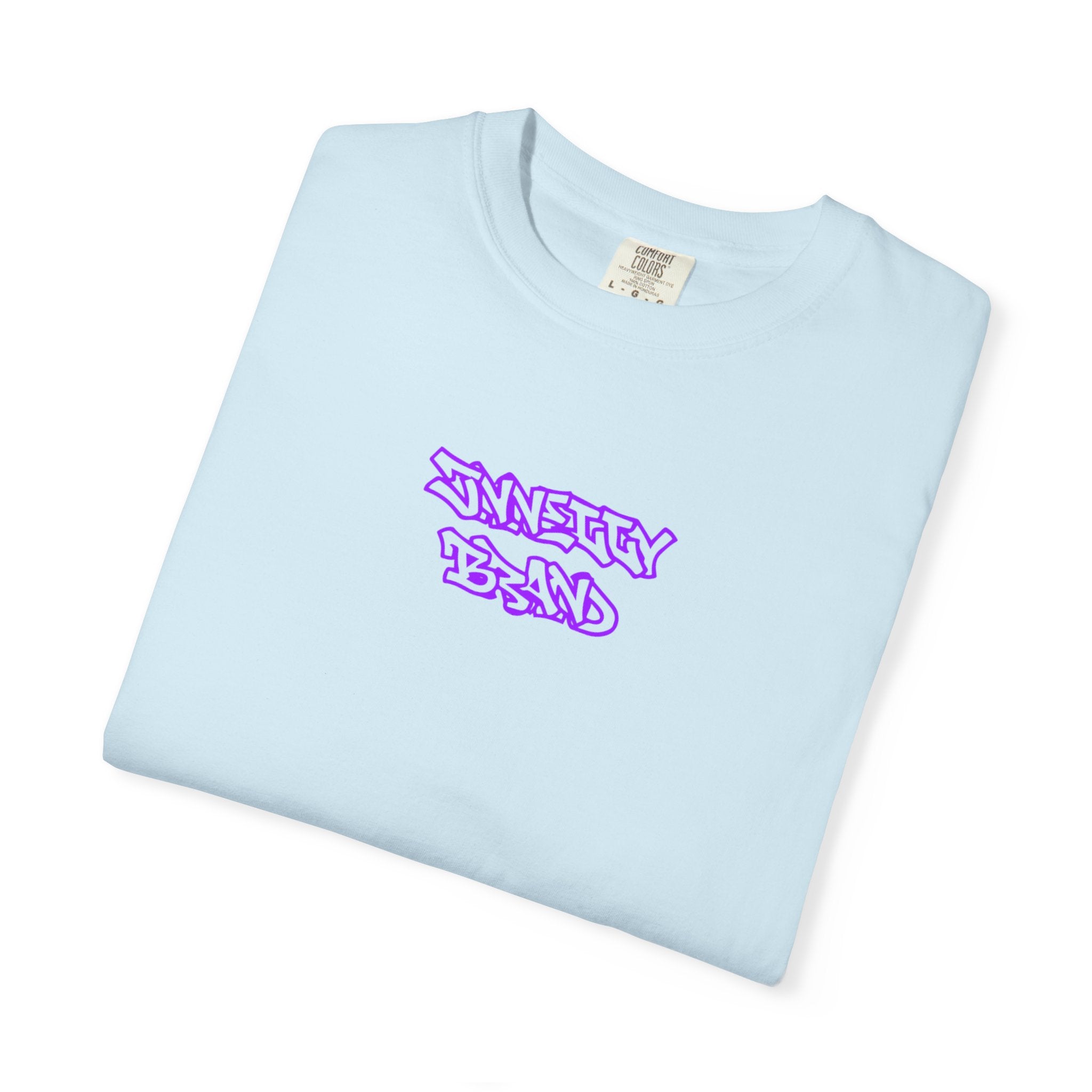 Graffiti Design Tee- Purple