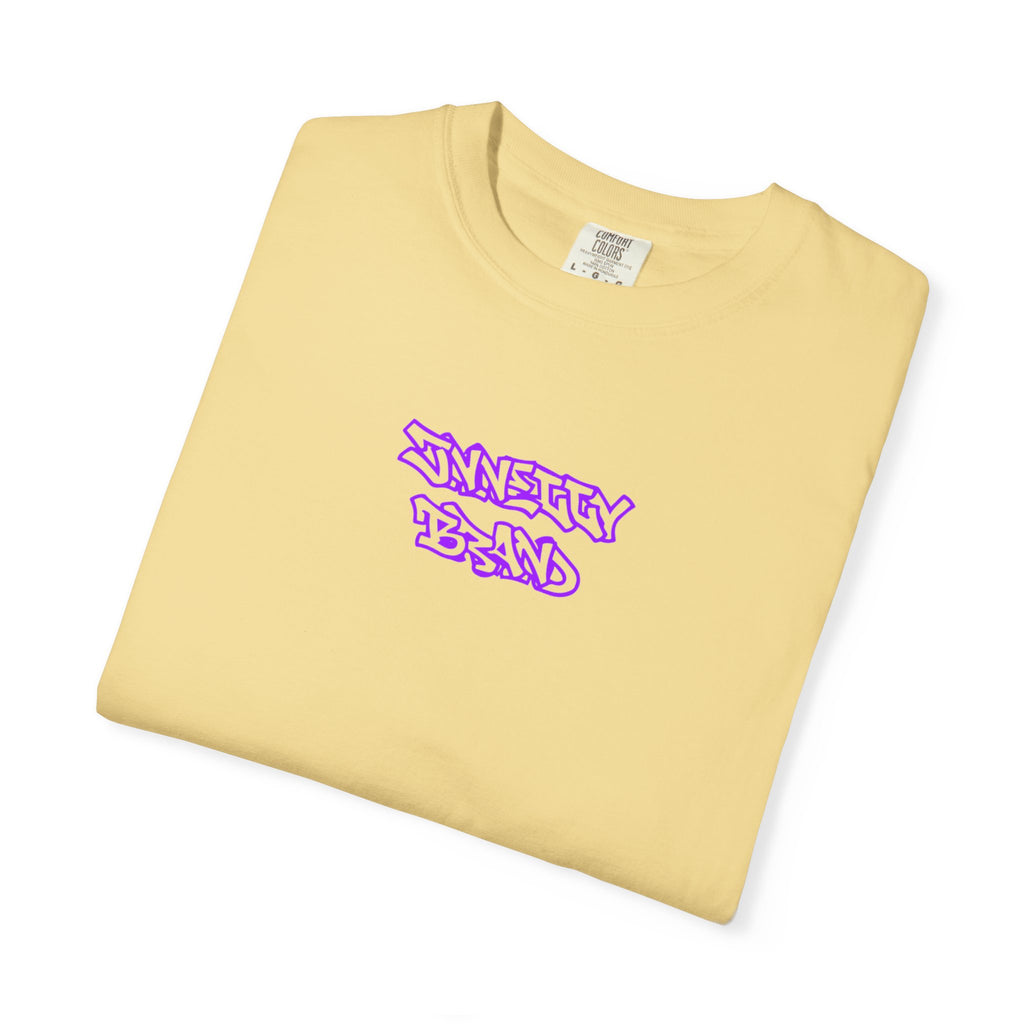 Graffiti Design Tee- Purple