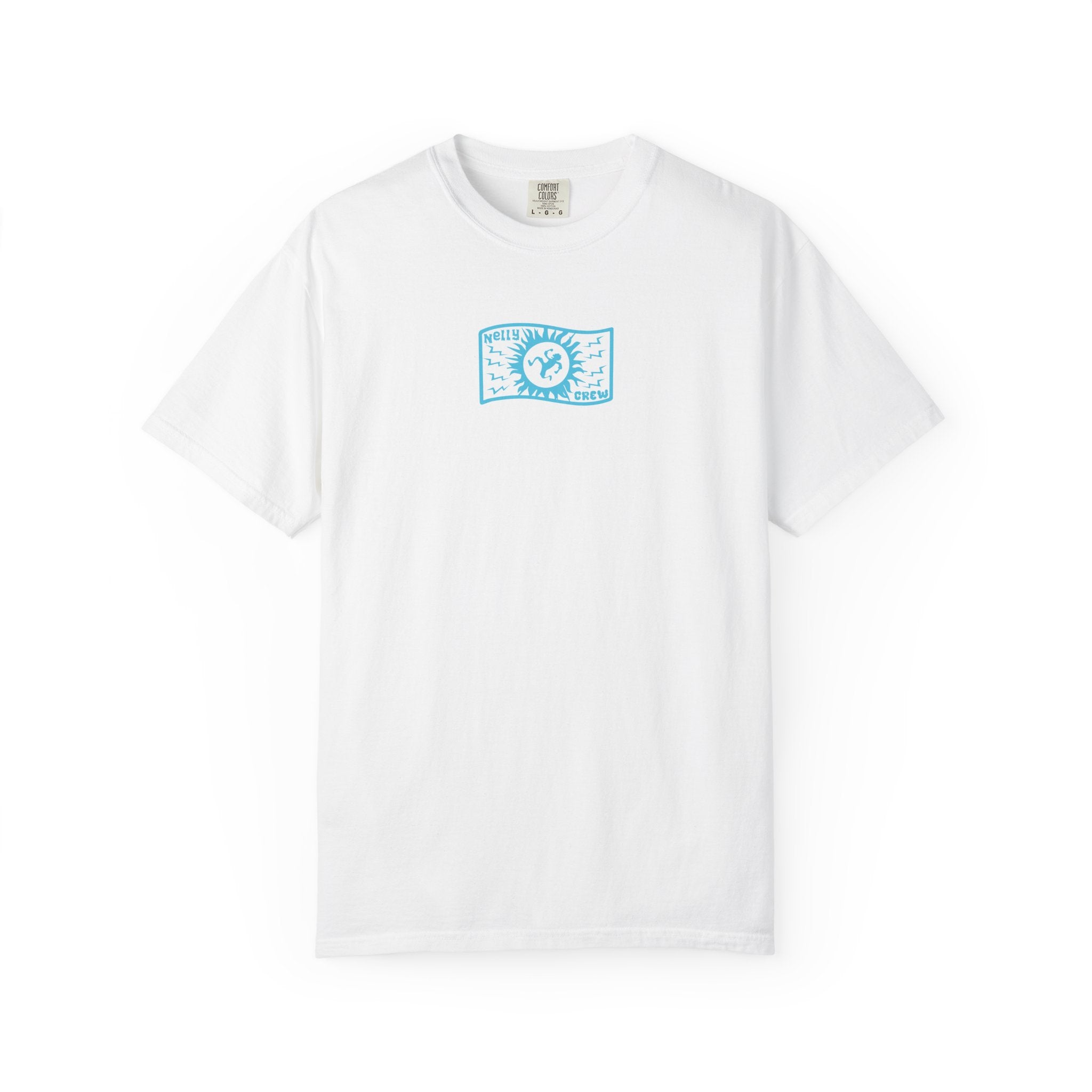 Nelly Crew Tee - Sky Blue
