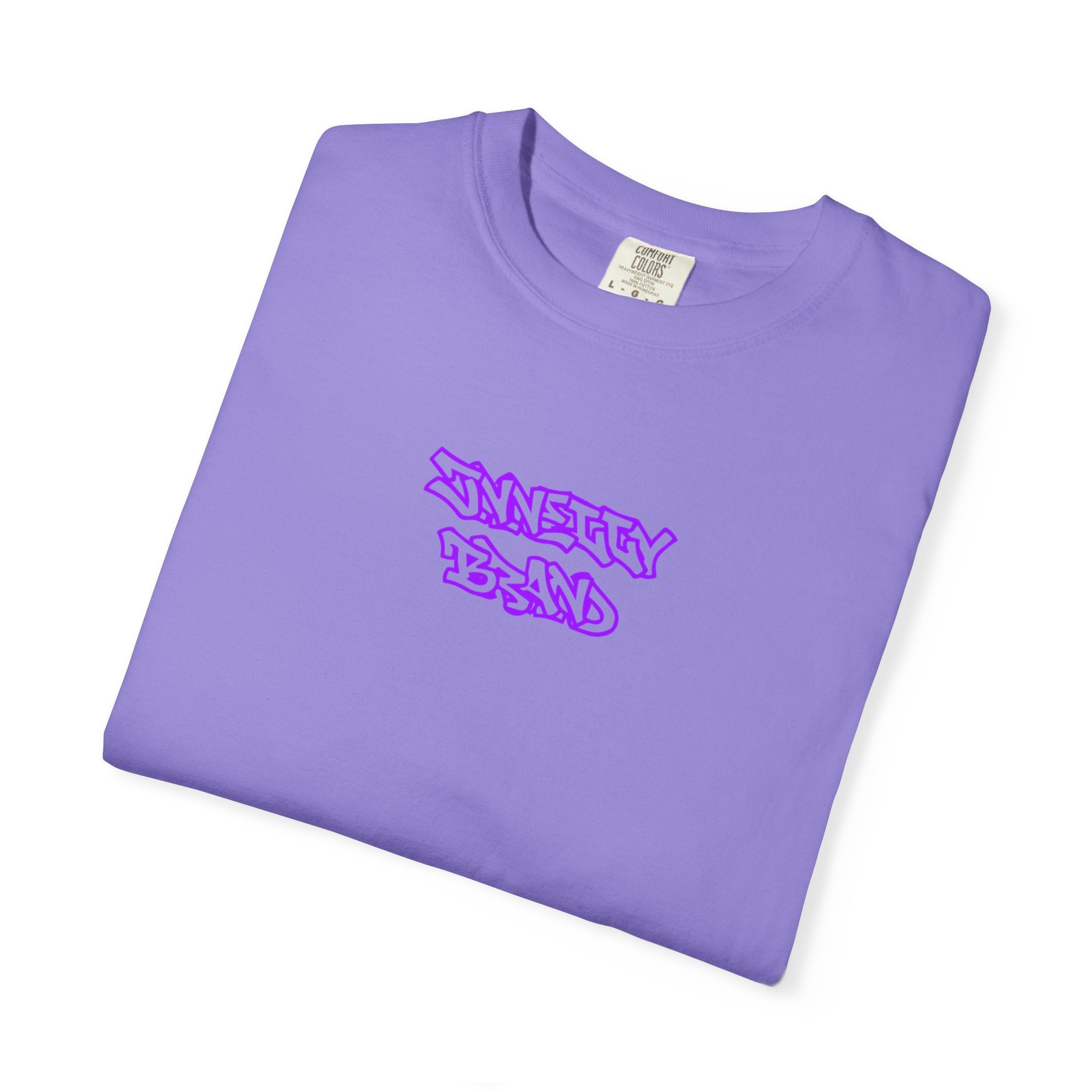 Graffiti Design Tee- Purple