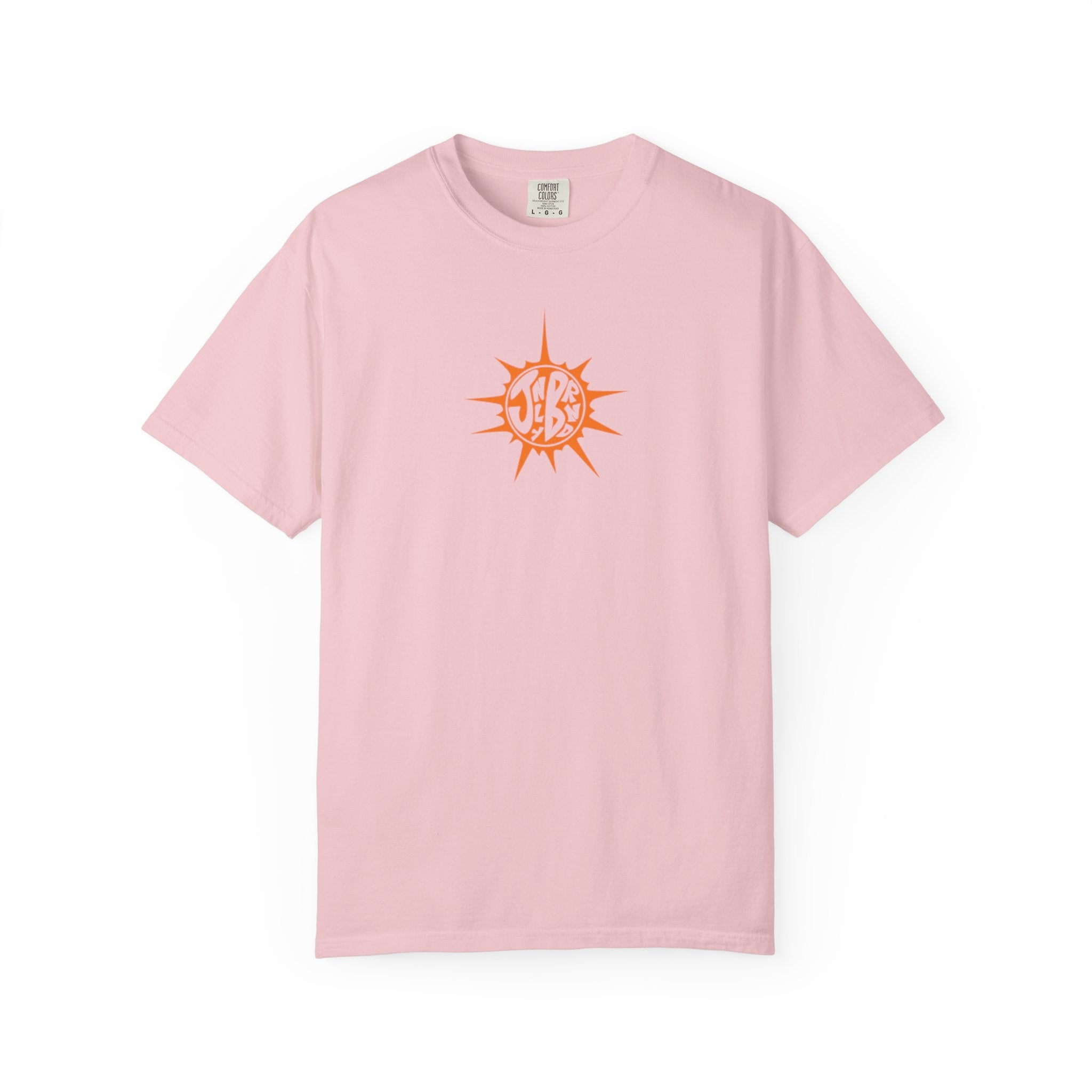 Sun Design Tee - Orange (Front Only)