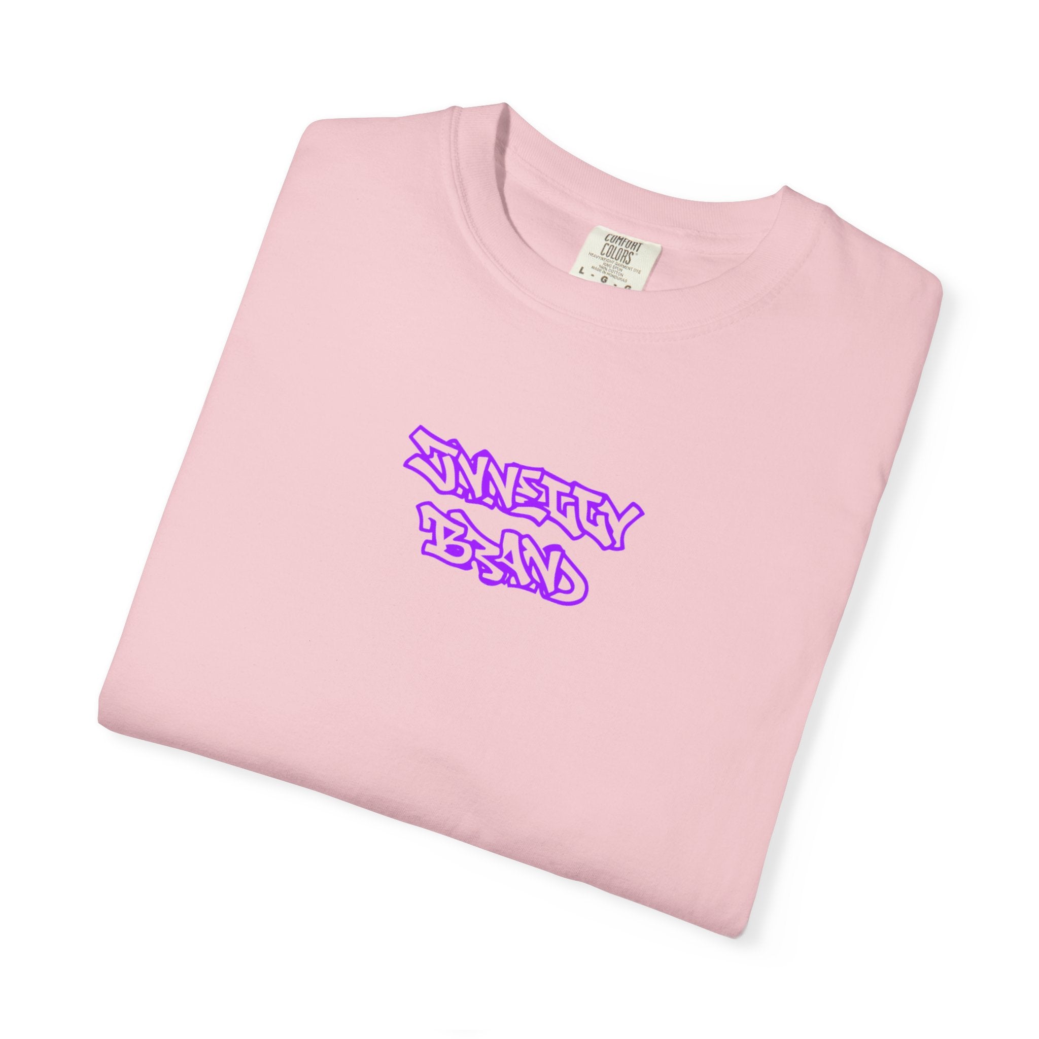 Graffiti Design Tee- Purple