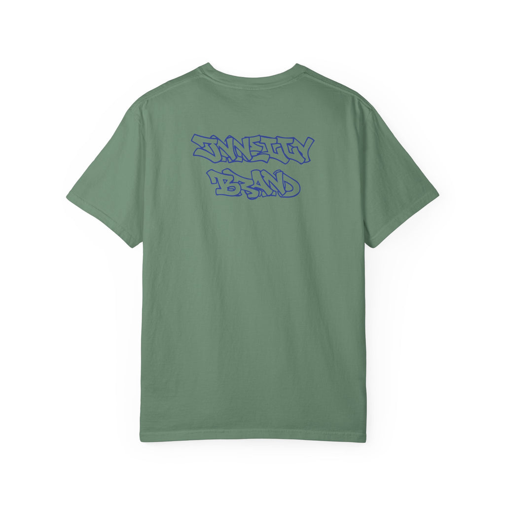 Graffiti Design Tee - Blue