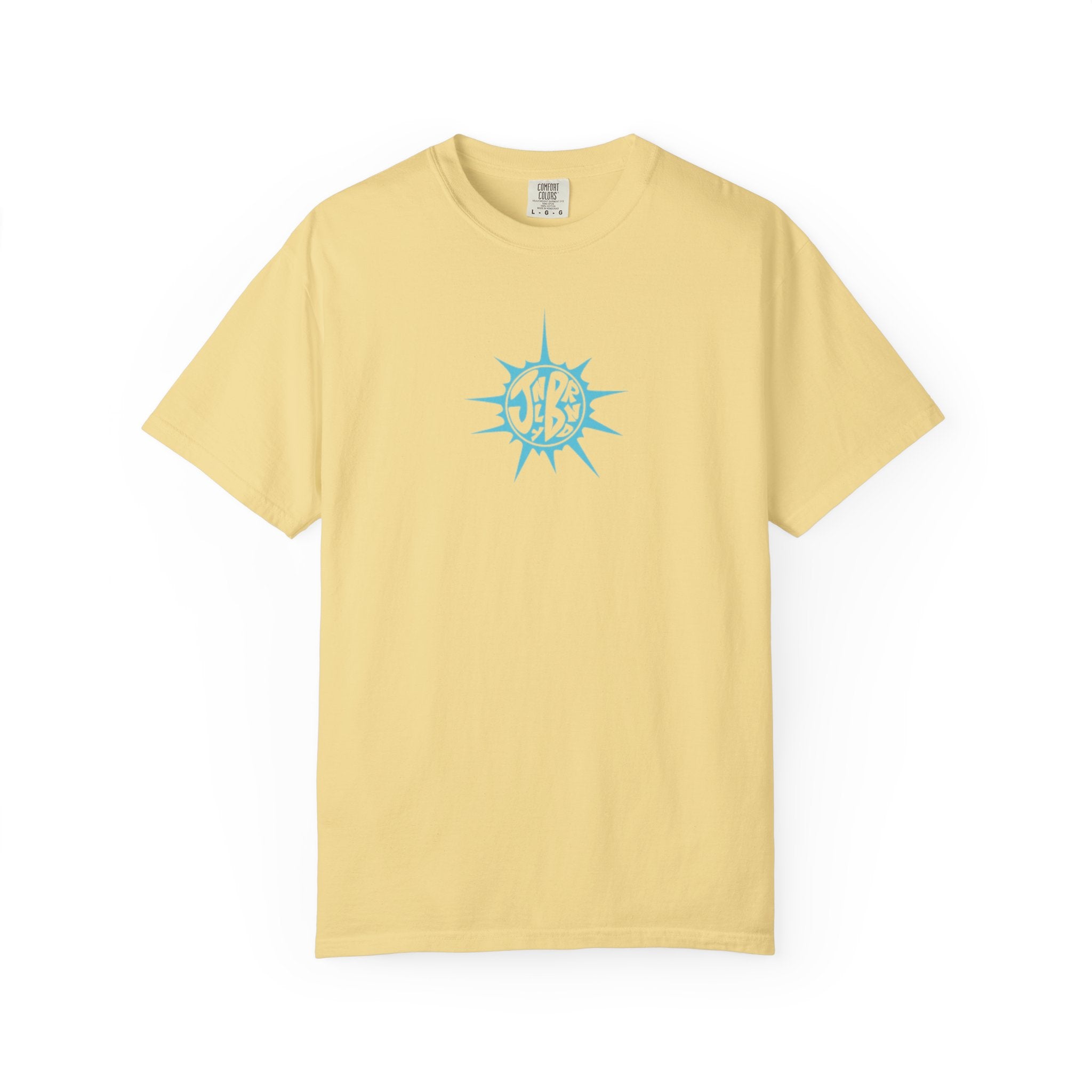 Sun Design Tee - Sky Blue (Front Only)