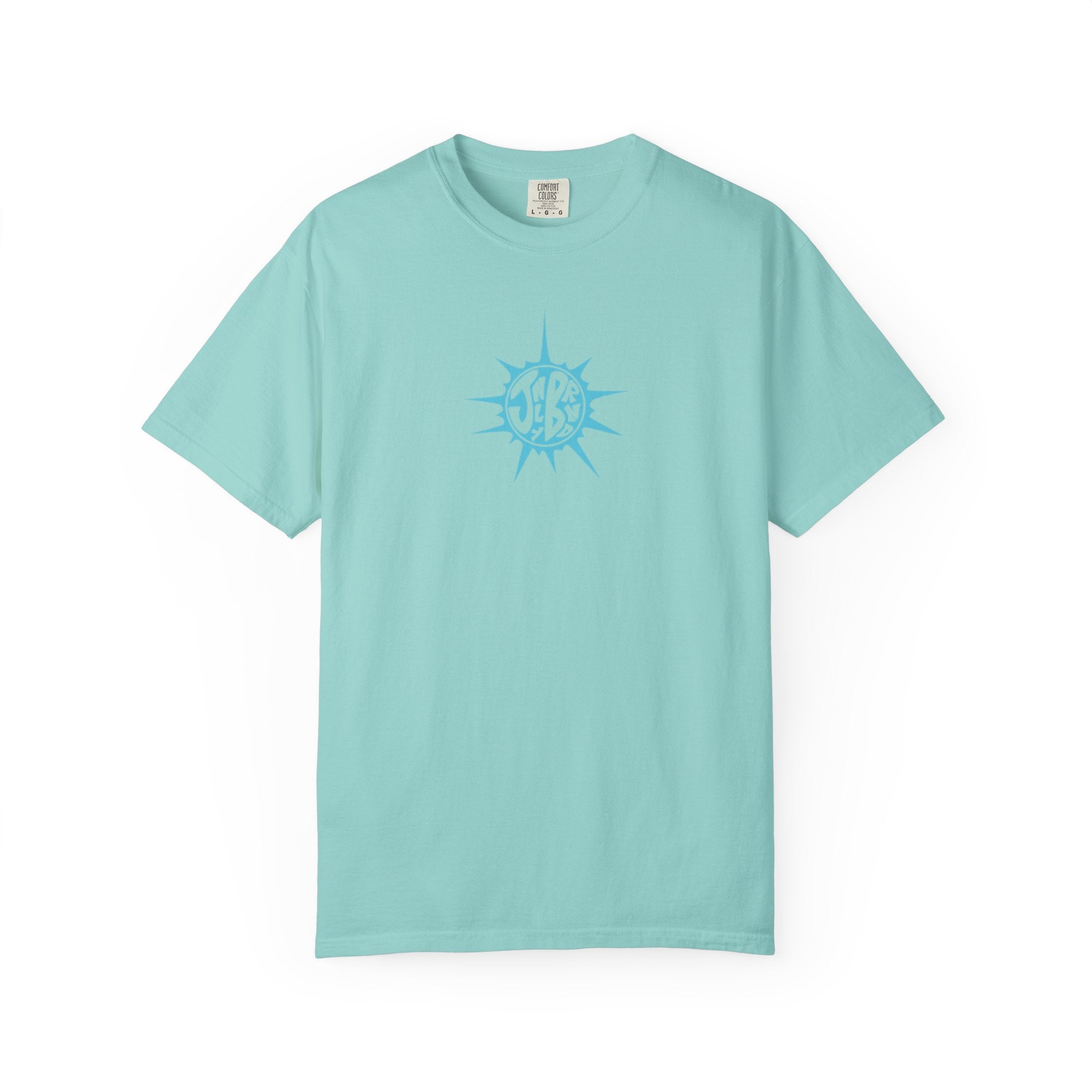 Sun Design Tee - Sky Blue (Front Only)
