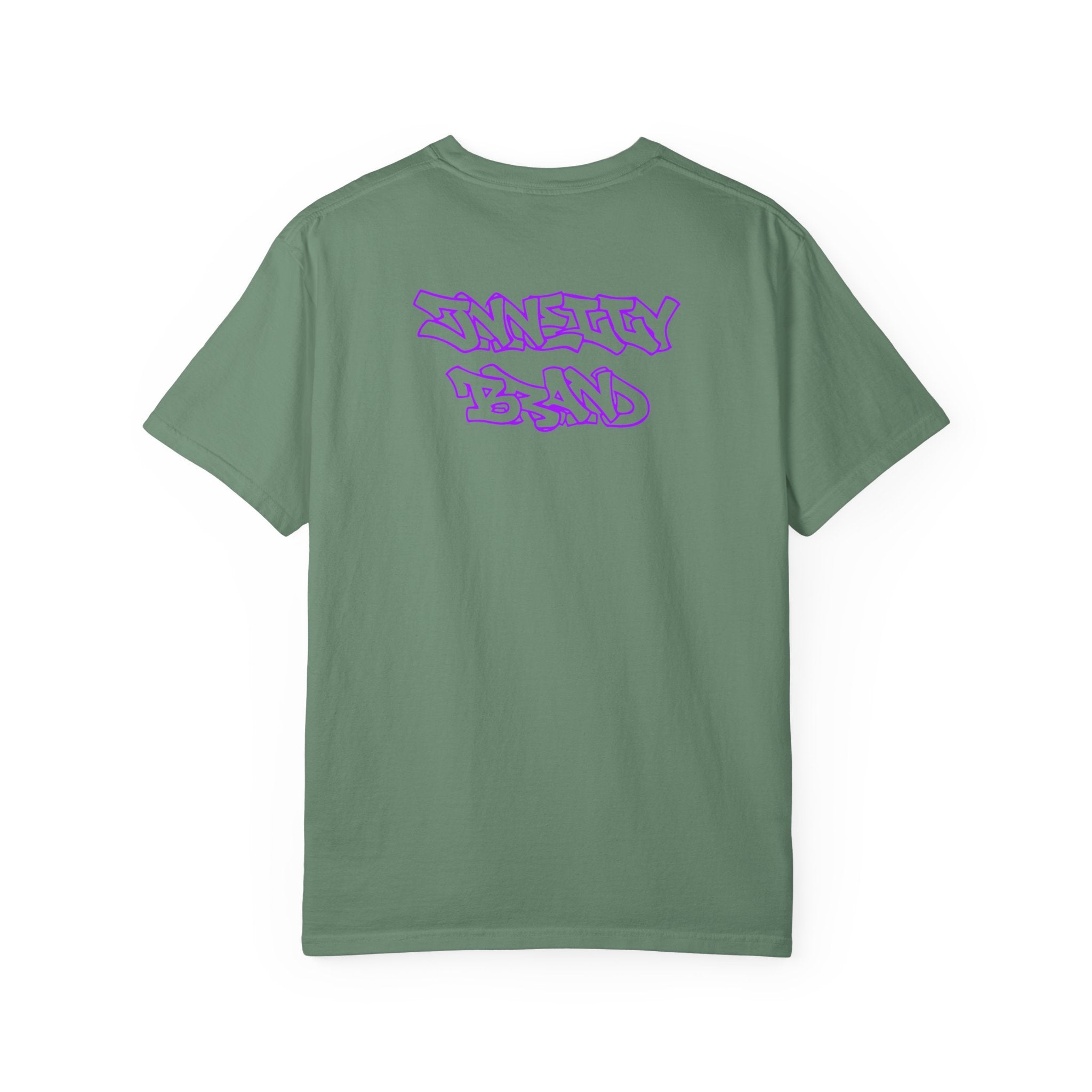 Graffiti Design Tee- Purple