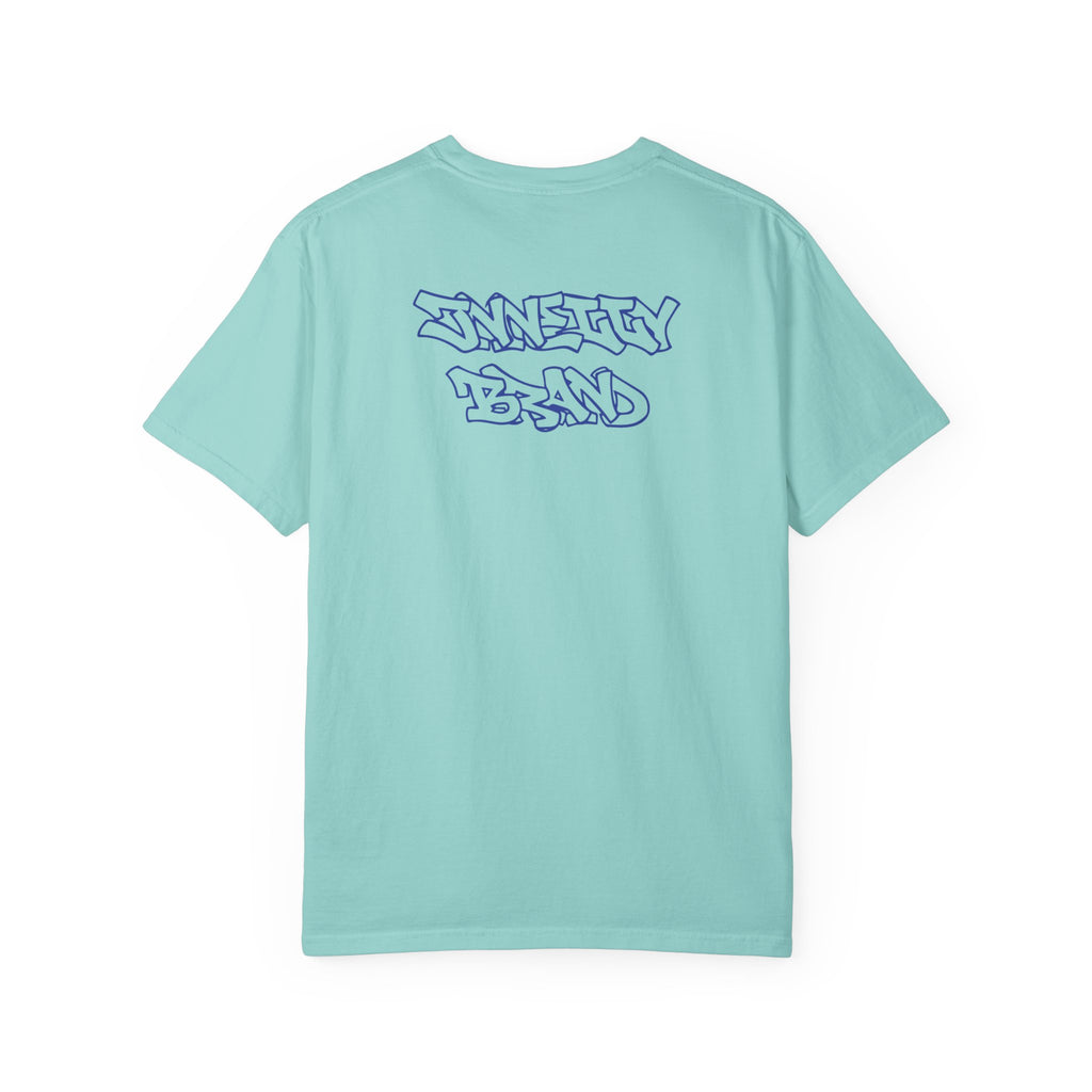 Graffiti Design Tee - Blue