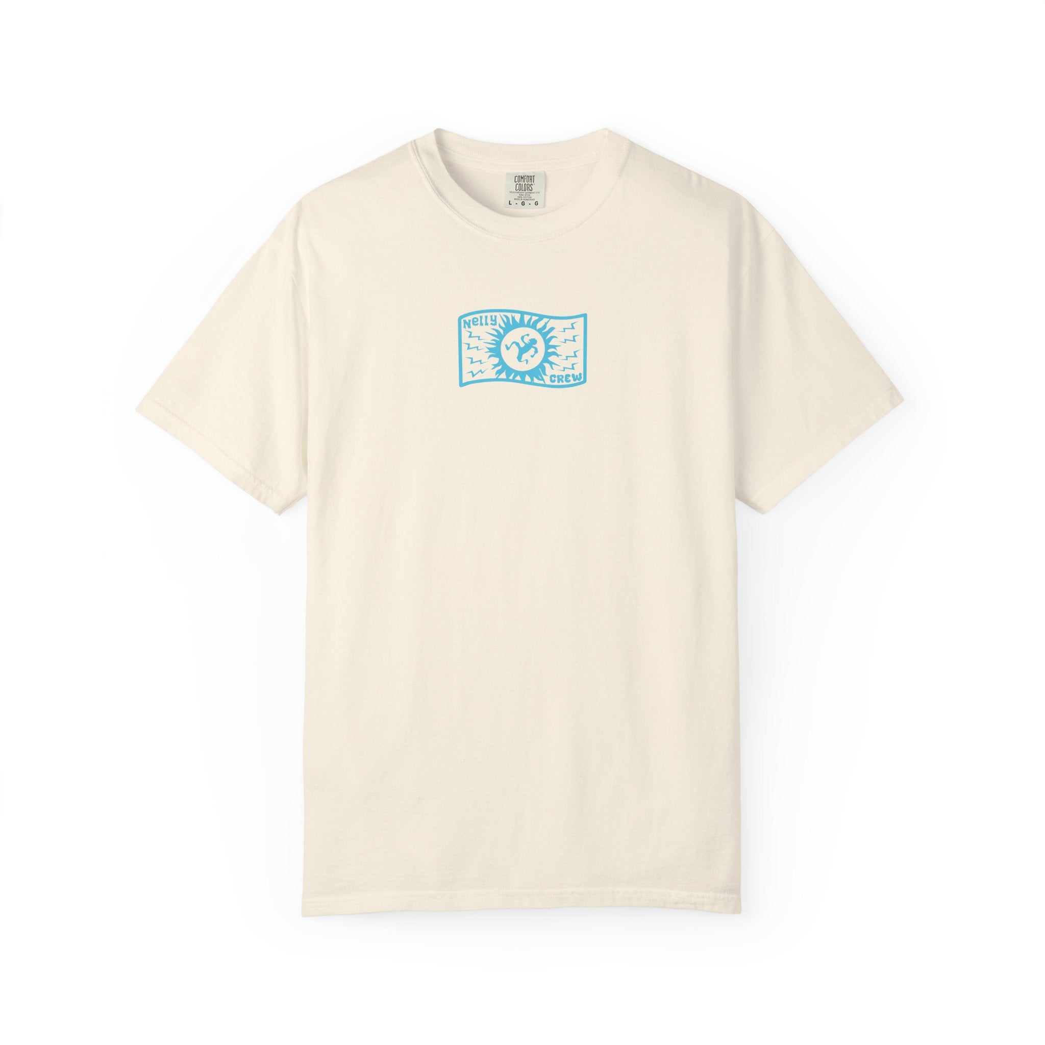 Nelly Crew Tee - Sky Blue