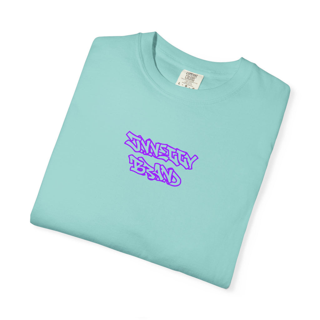 Graffiti Design Tee- Purple