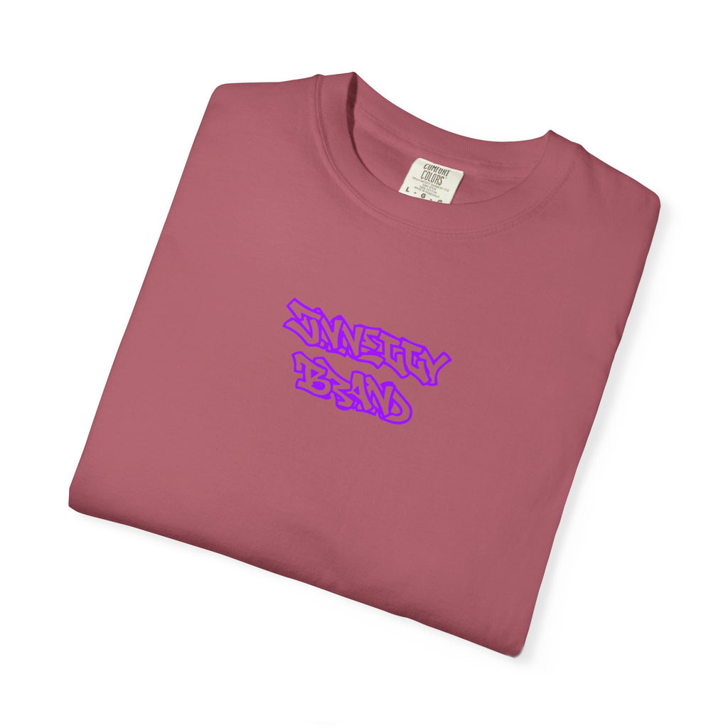 Graffiti Design Tee- Purple