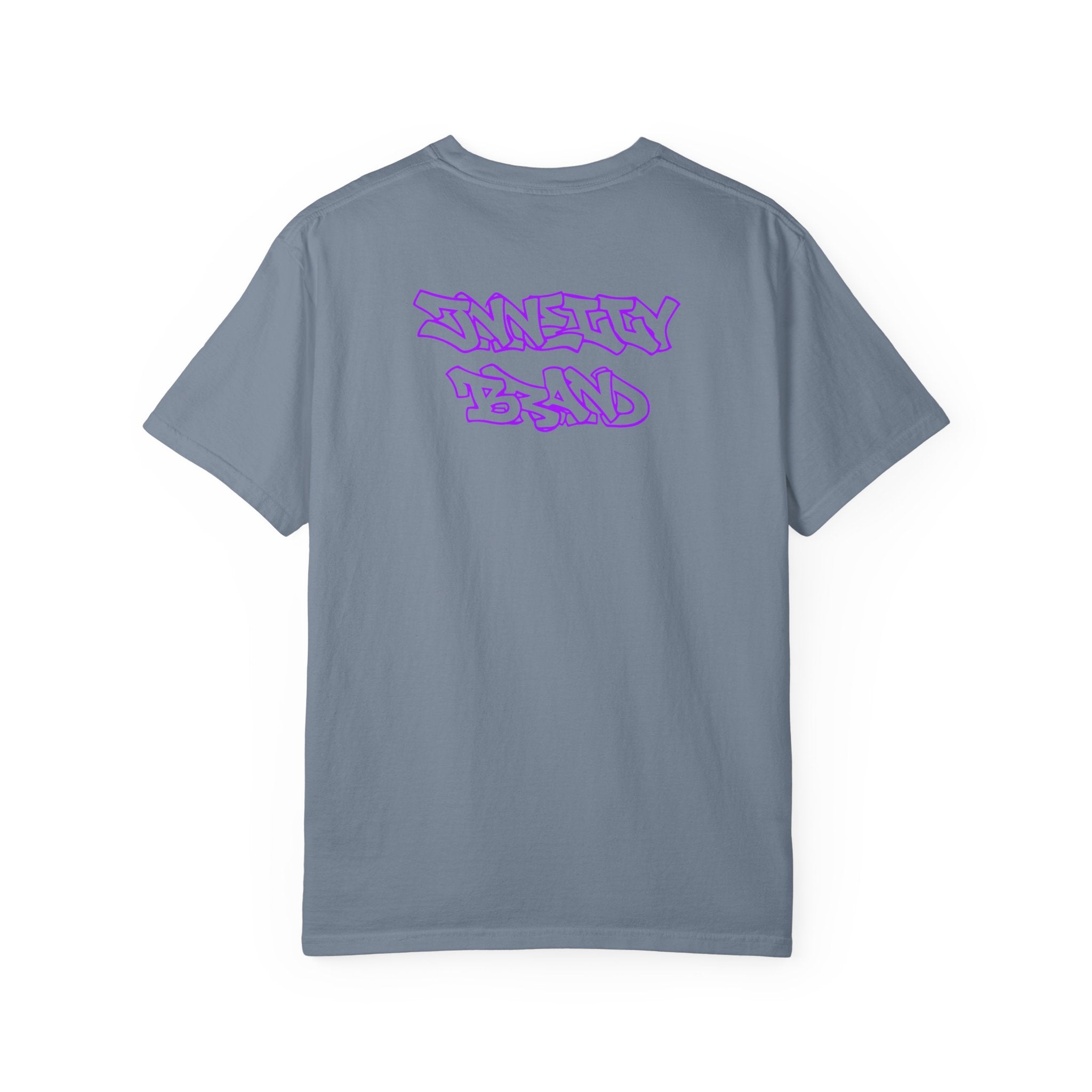 Graffiti Design Tee- Purple
