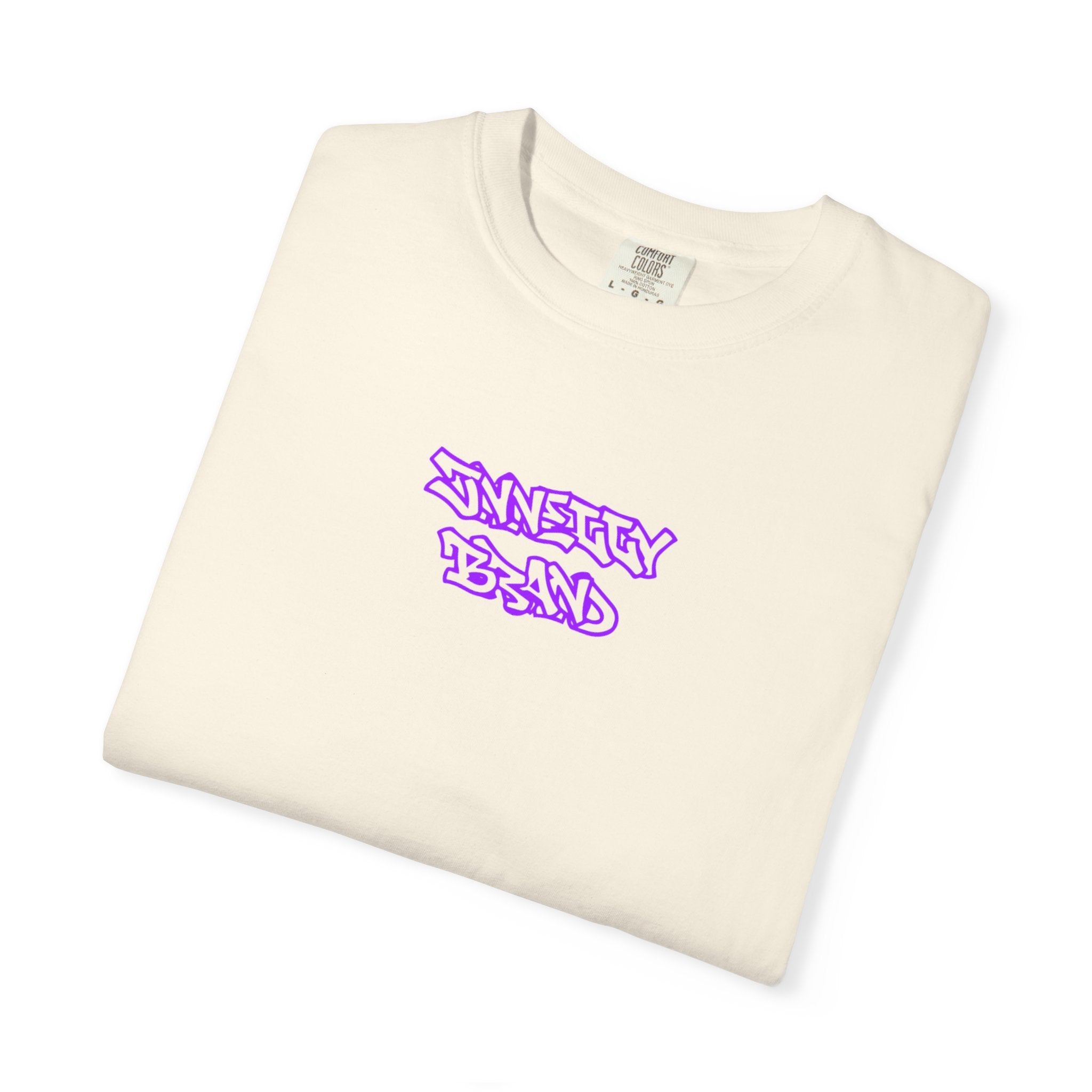 Graffiti Design Tee- Purple