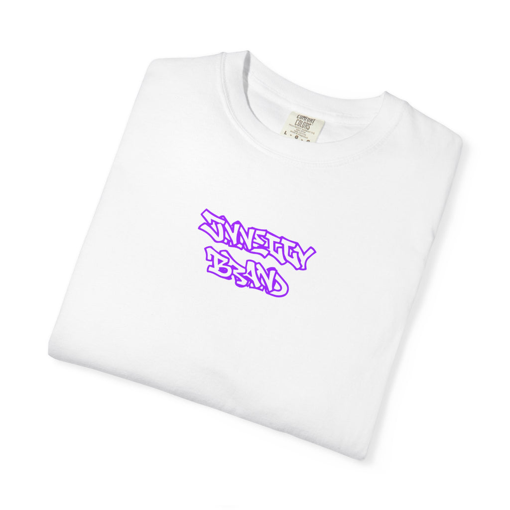 Graffiti Design Tee- Purple