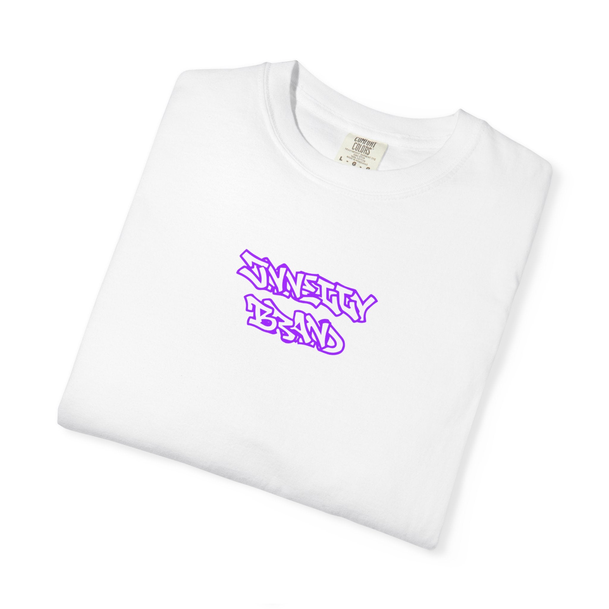 Graffiti Design Tee- Purple