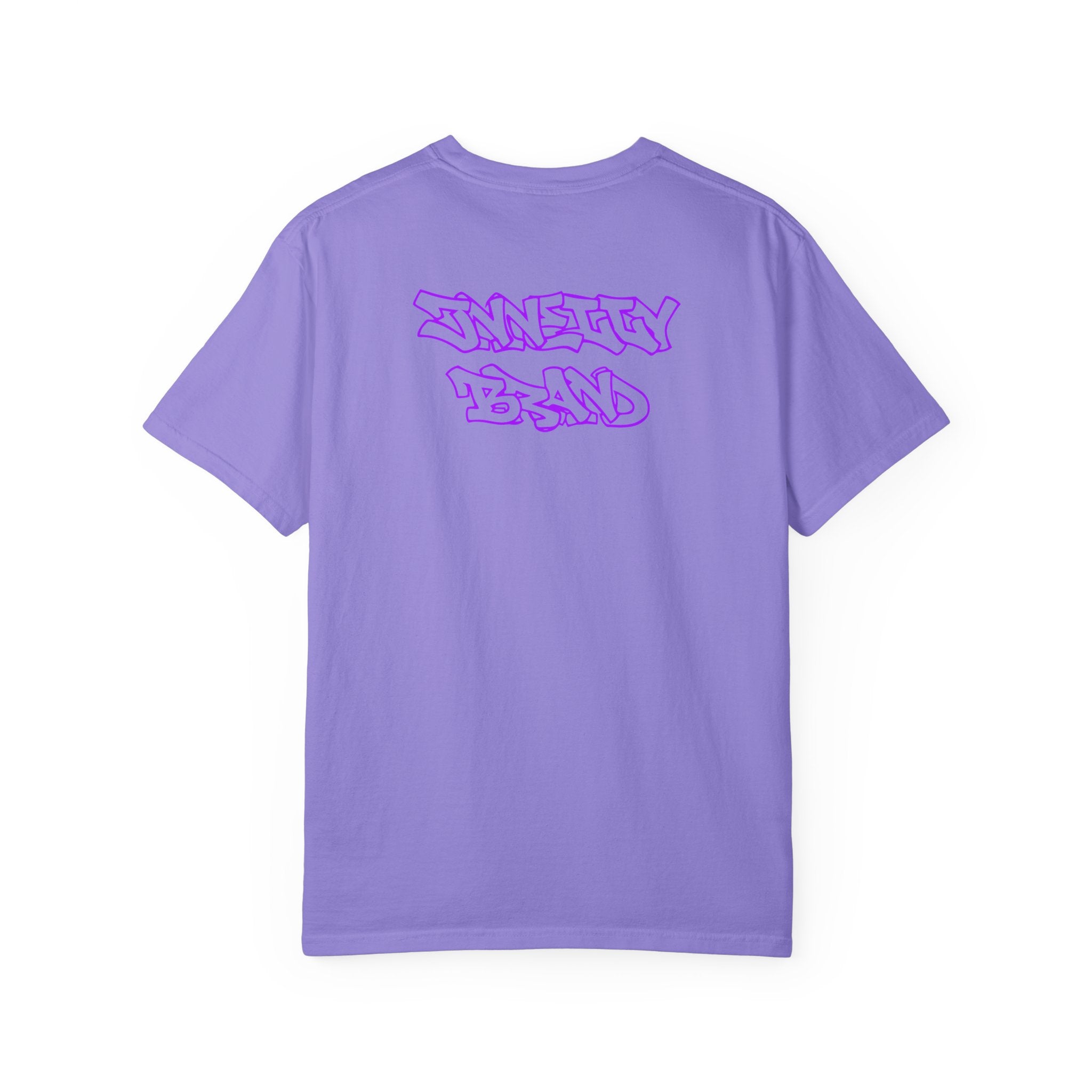 Graffiti Design Tee- Purple