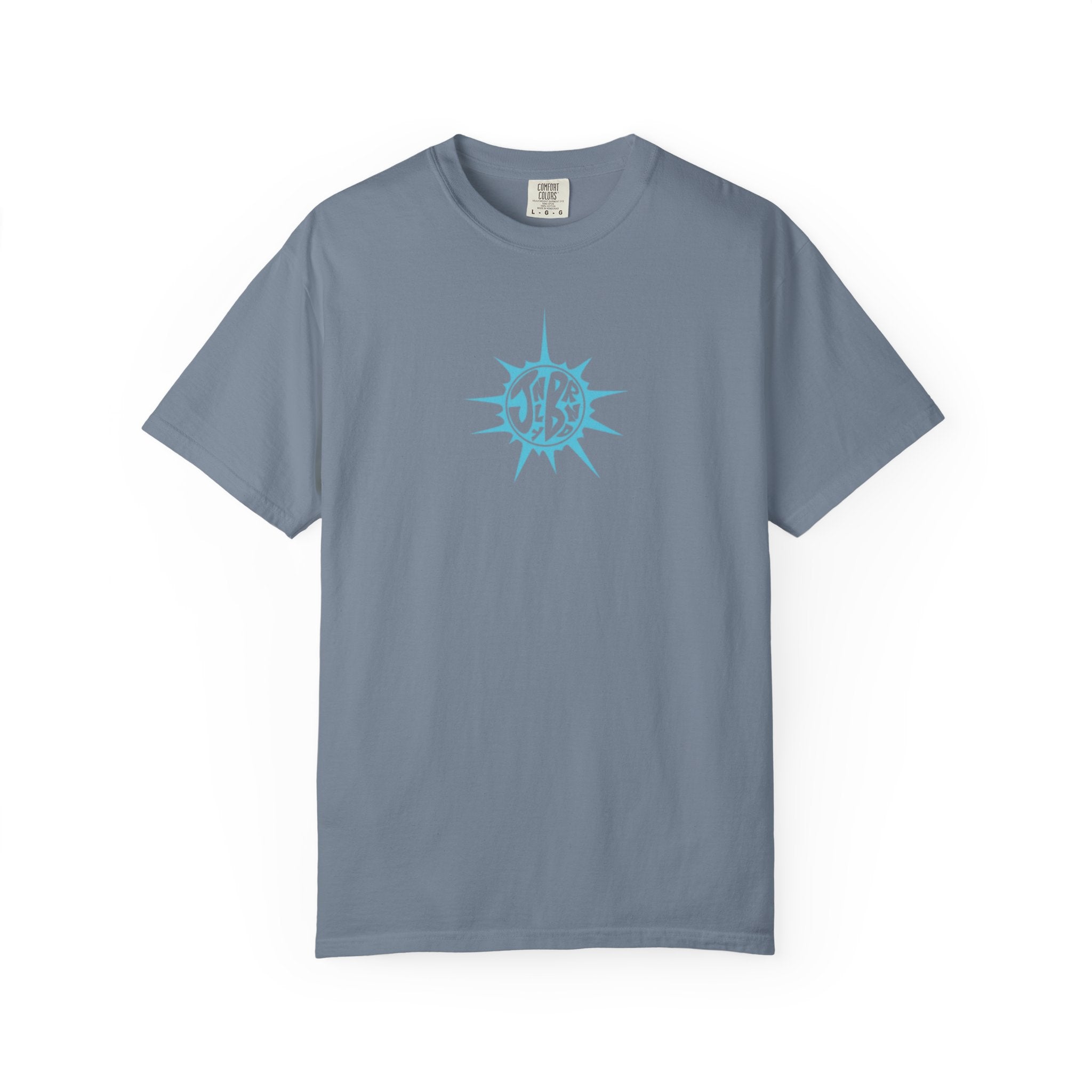 Sun Design Tee - Sky Blue (Front Only)
