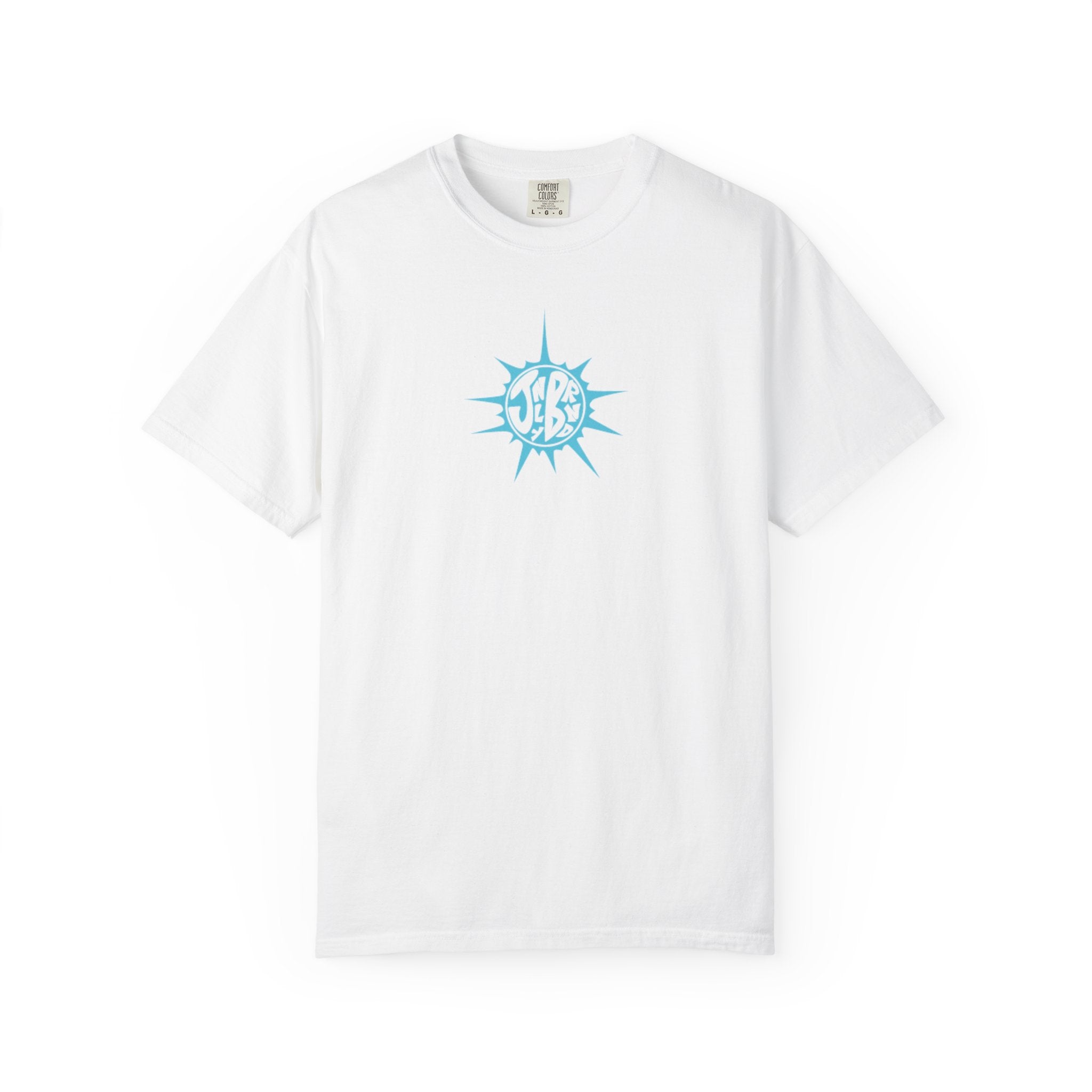 Sun Design Tee - Sky Blue (Front Only)