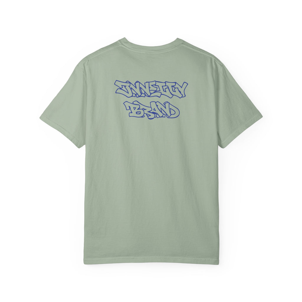 Graffiti Design Tee - Blue