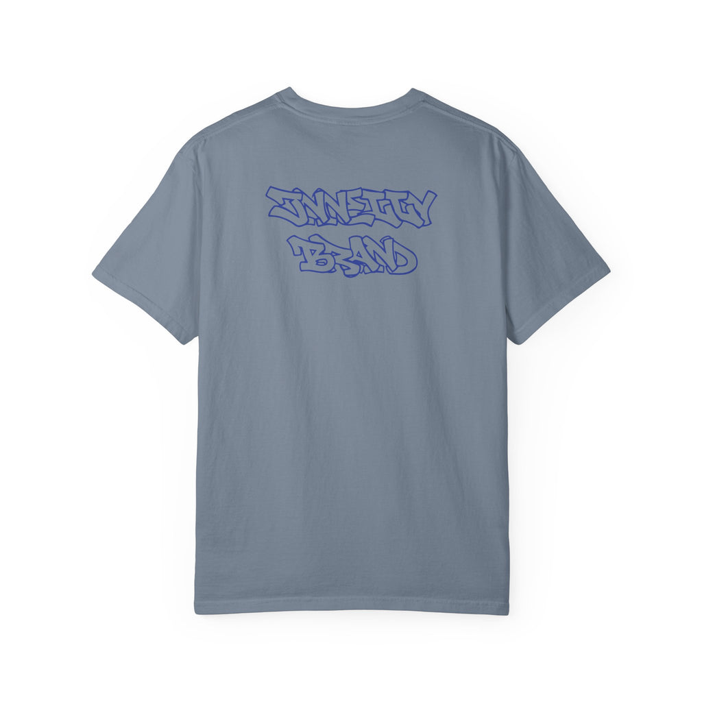 Graffiti Design Tee - Blue