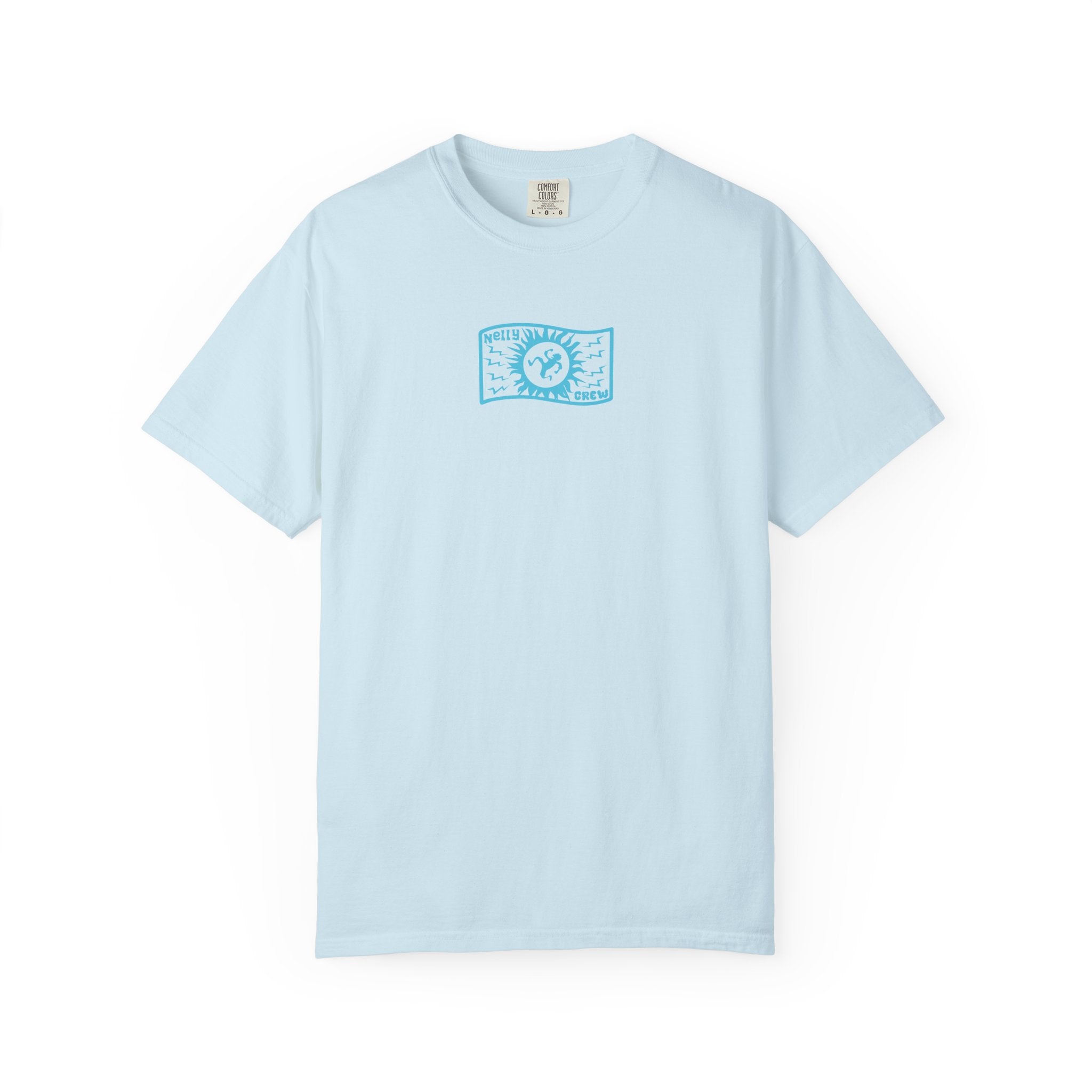 Nelly Crew Tee - Sky Blue