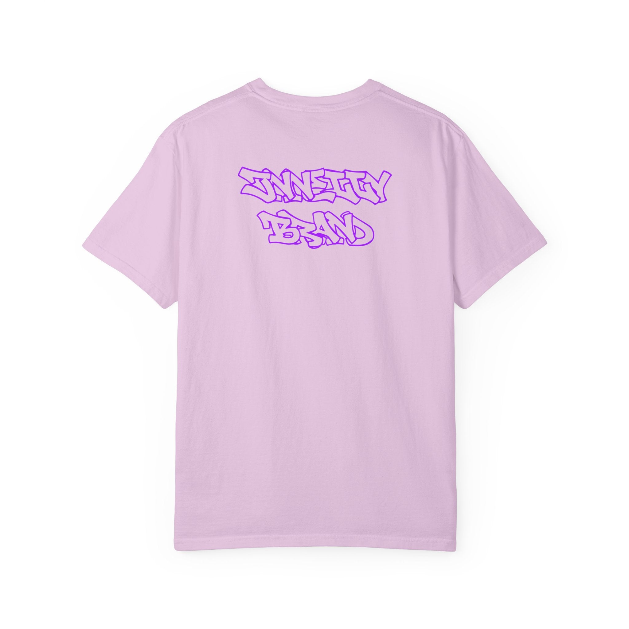 Graffiti Design Tee- Purple