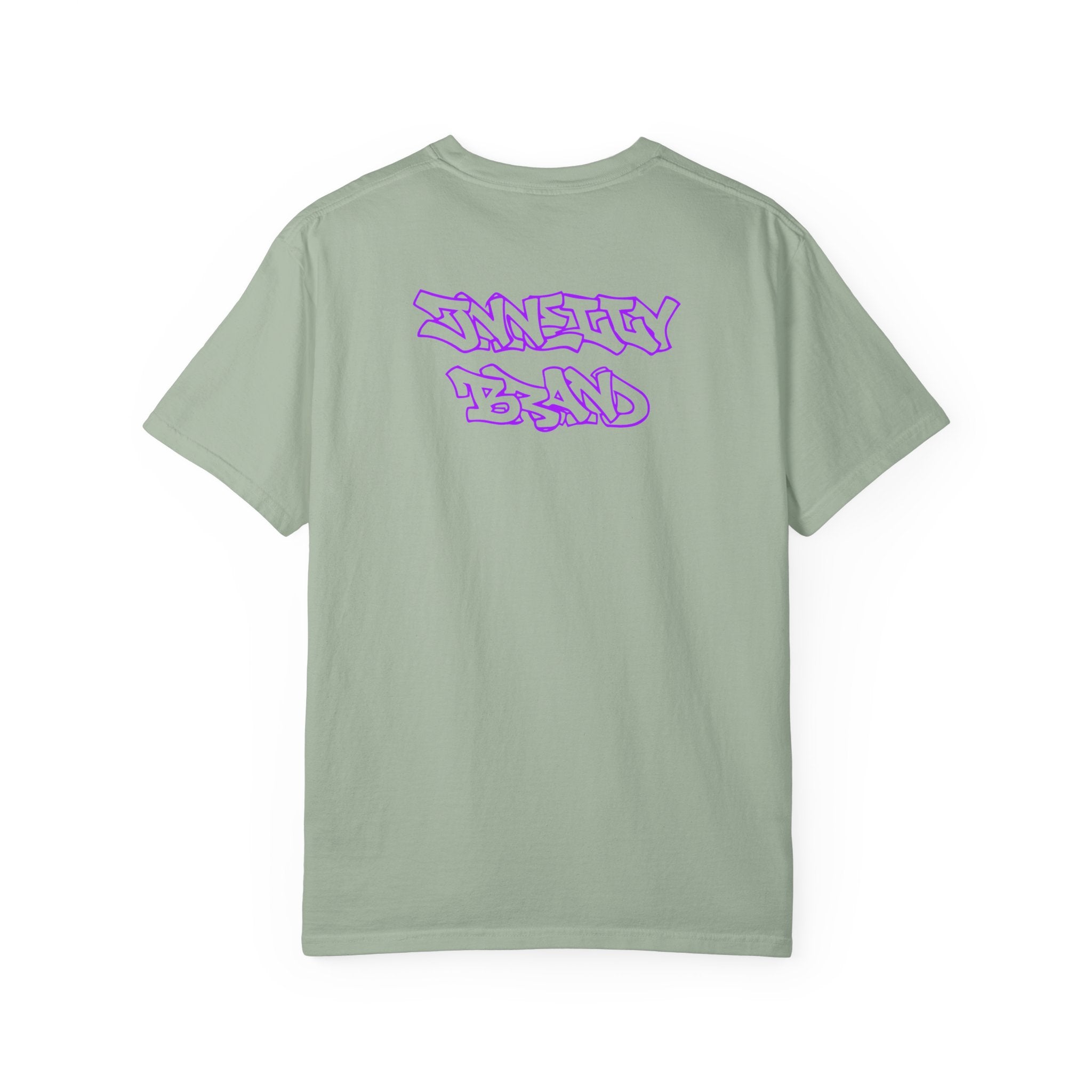 Graffiti Design Tee- Purple
