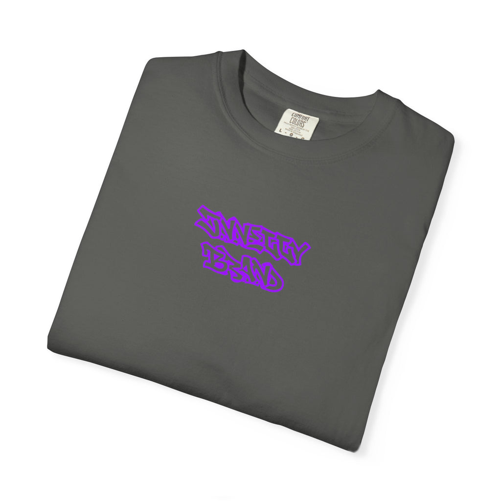Graffiti Design Tee- Purple