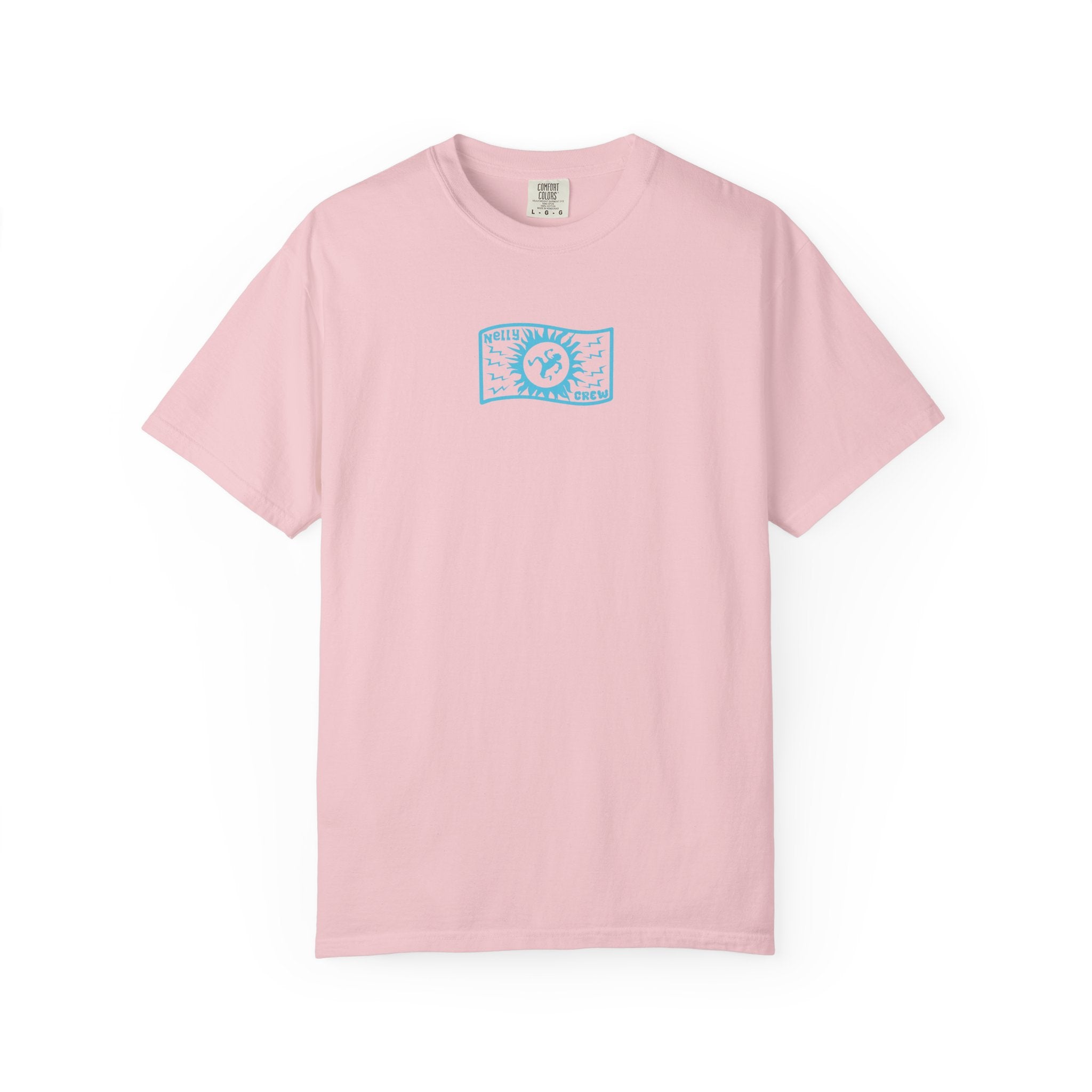 Nelly Crew Tee - Sky Blue
